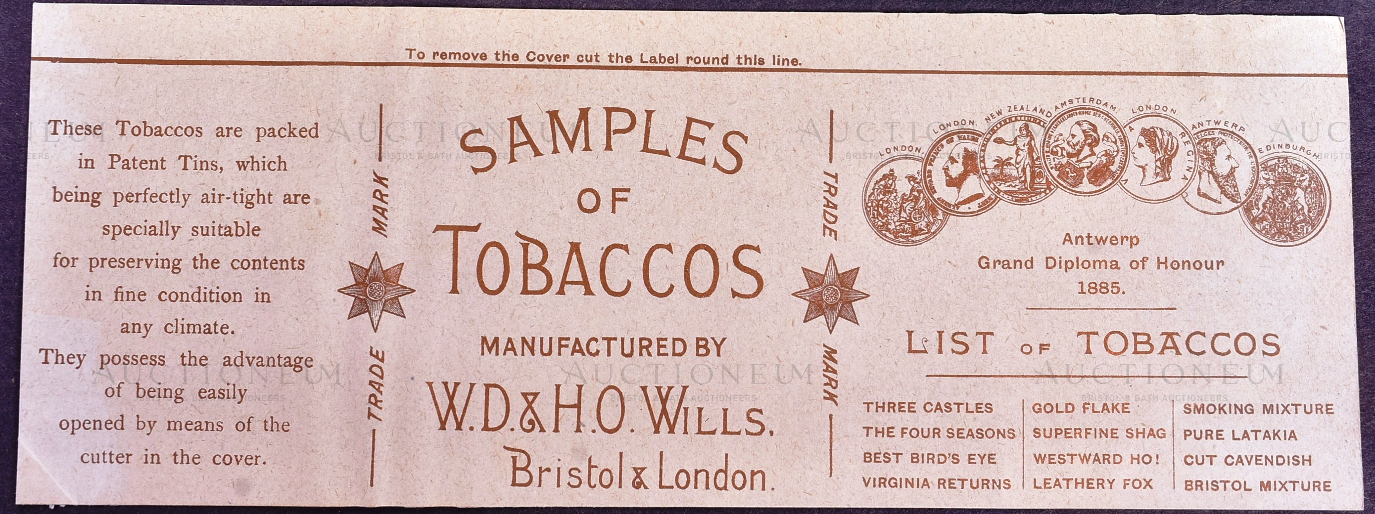 MARDON, SON & HALL - EARLY 20TH CENTURY CIGARETTE PACKET DESIGNS - Image 6 of 6