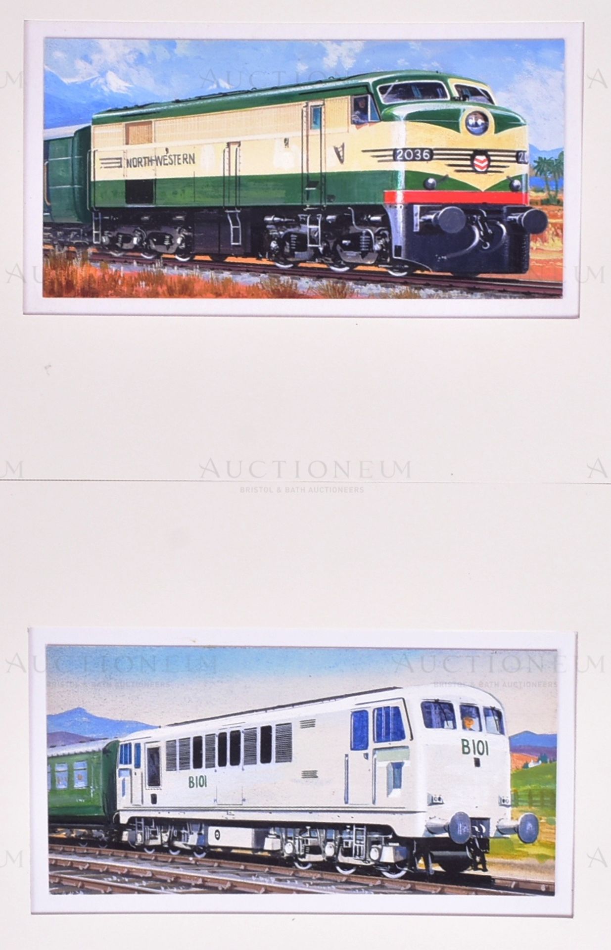 RICHARD WARD - LOCOMOTIVE ARTWORKS - Image 5 of 6