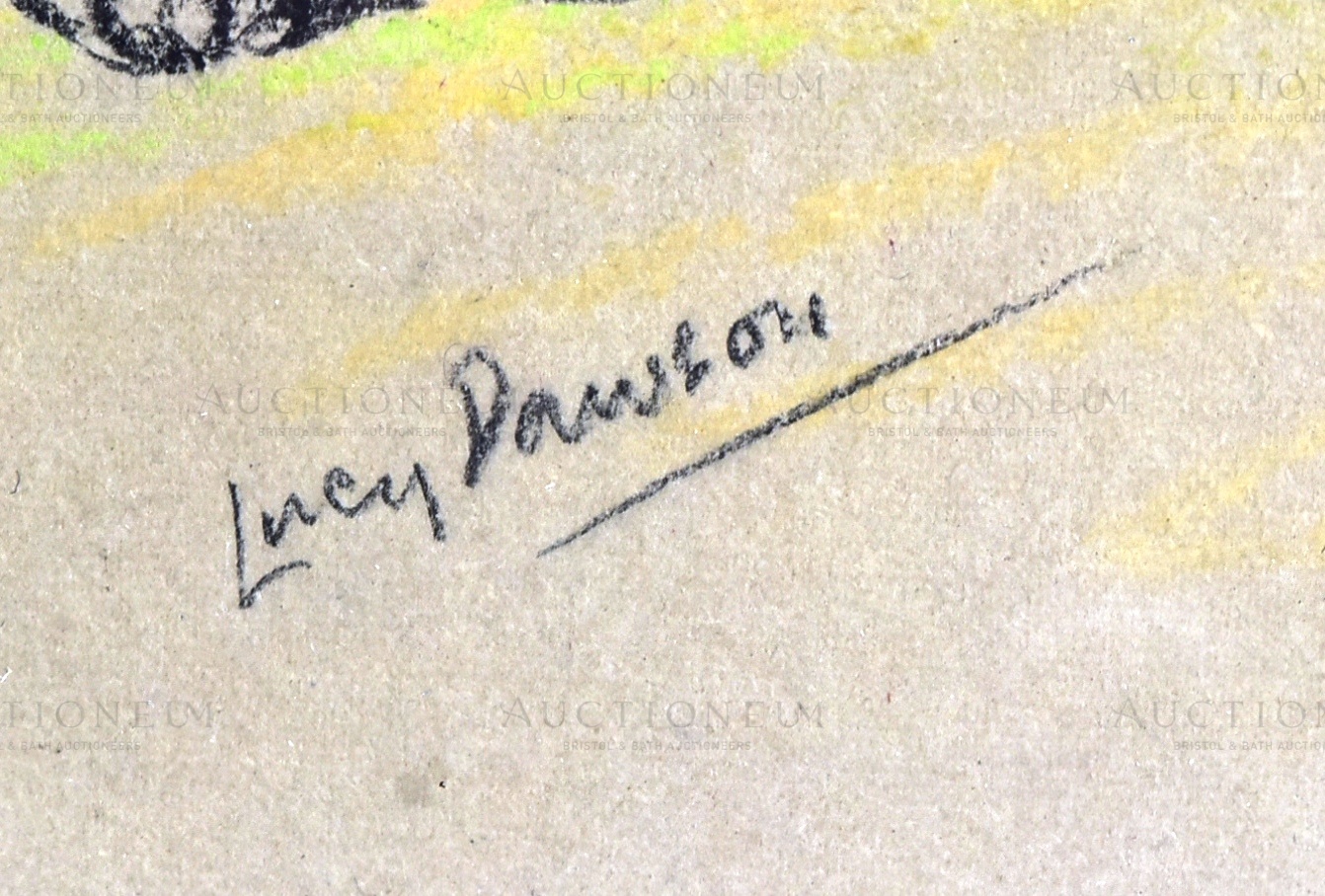 LUCY DAWSON (1870 - 1954) - ORIGINAL ARTWORK - Image 4 of 4