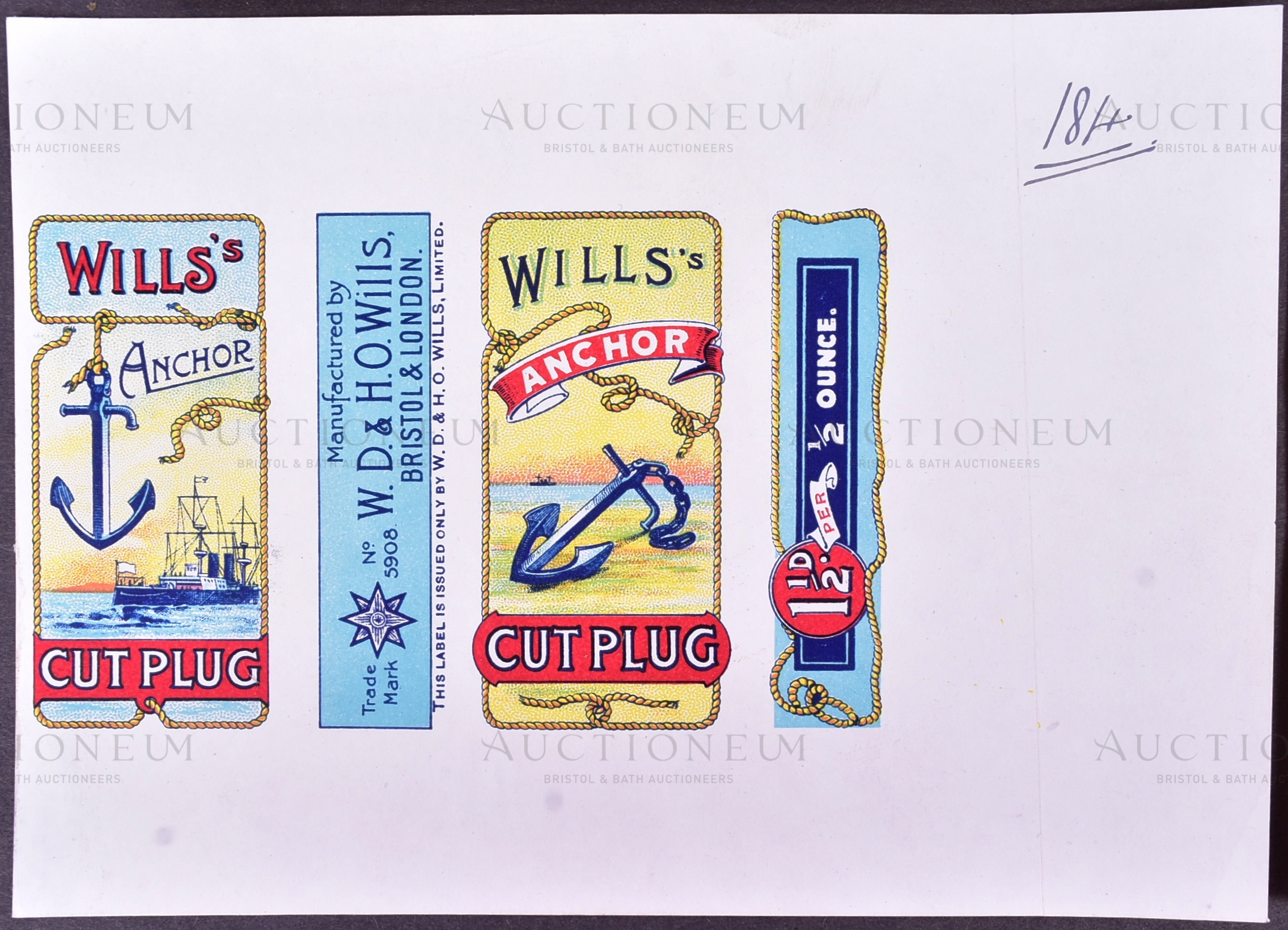 MARDON, SON & HALL - EARLY 20TH CENTURY CIGARETTE PACKET DESIGNS - Image 2 of 8