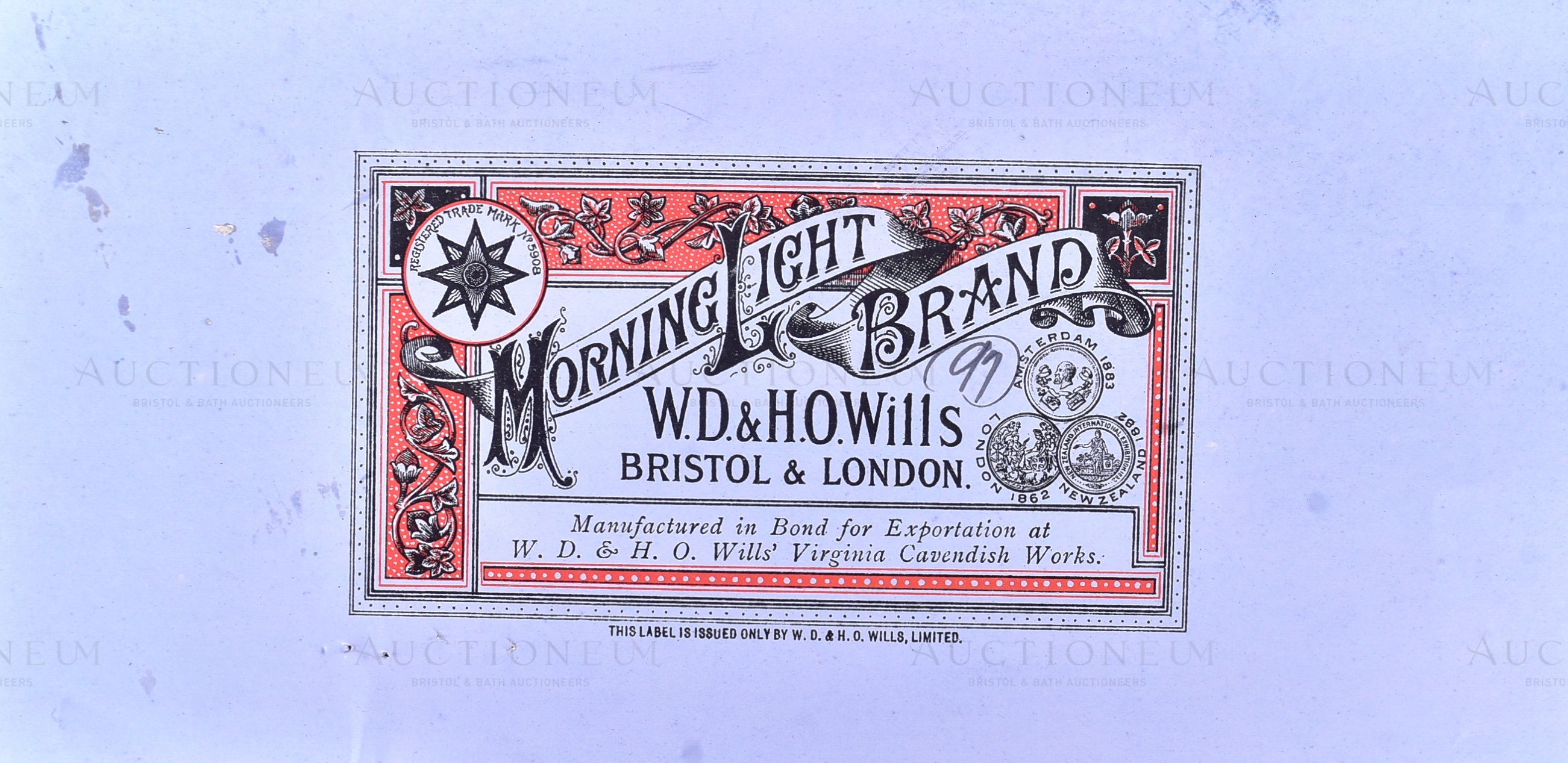 MARDON, SON & HALL - LATE 19TH CENTURY CIGARETTE PACKET DESIGNS - Image 4 of 6