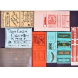 MARDON, SON & HALL - 19TH / 20TH CENTURY CIGARETTE PACKET / LABEL DESIGNS