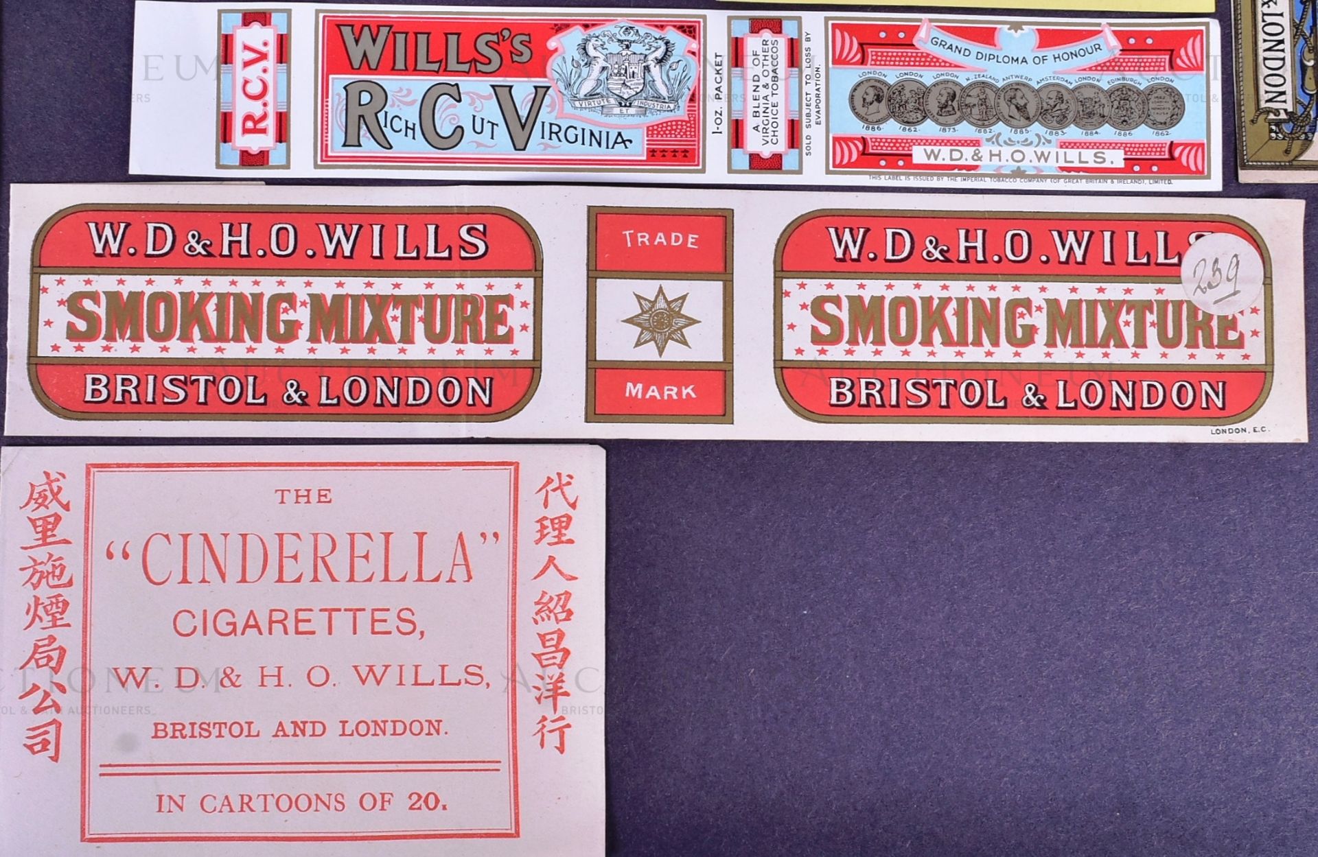 MARDON, SON & HALL - 20TH CENTURY TOBACCO PACKET / LABEL DESIGNS - Image 3 of 5