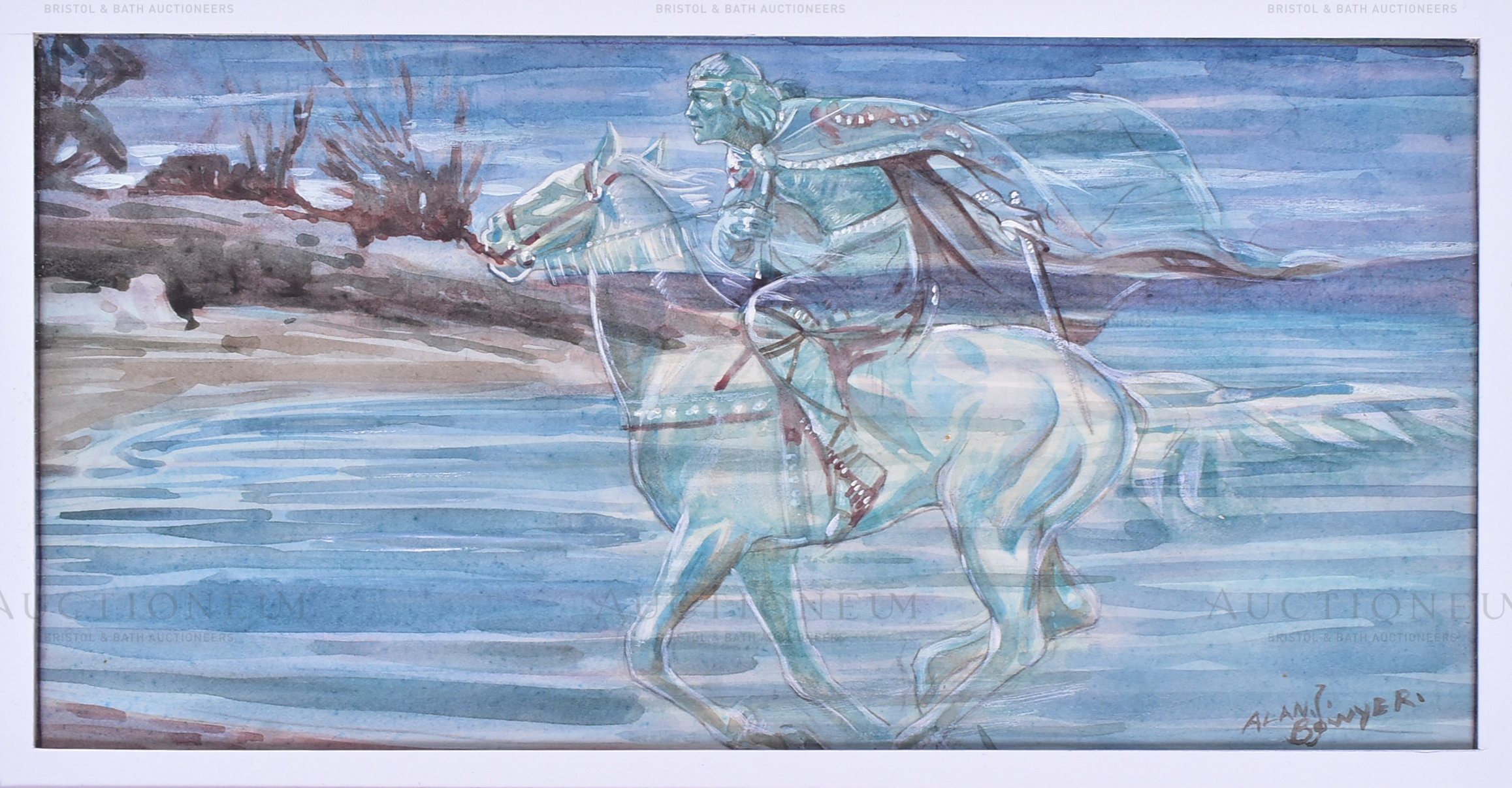 ALAN J BOWYER (1902 - 1986) - CIGARETTE CARD ORIGINAL ARTWORKS - Image 4 of 7