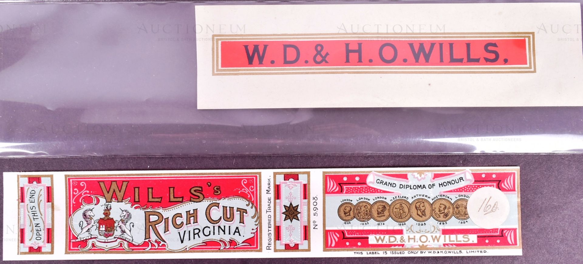 MARDON, SON & HALL - 19TH & 20TH CENTURY TOBACCO PACKET / LABEL DESIGNS - Bild 2 aus 5