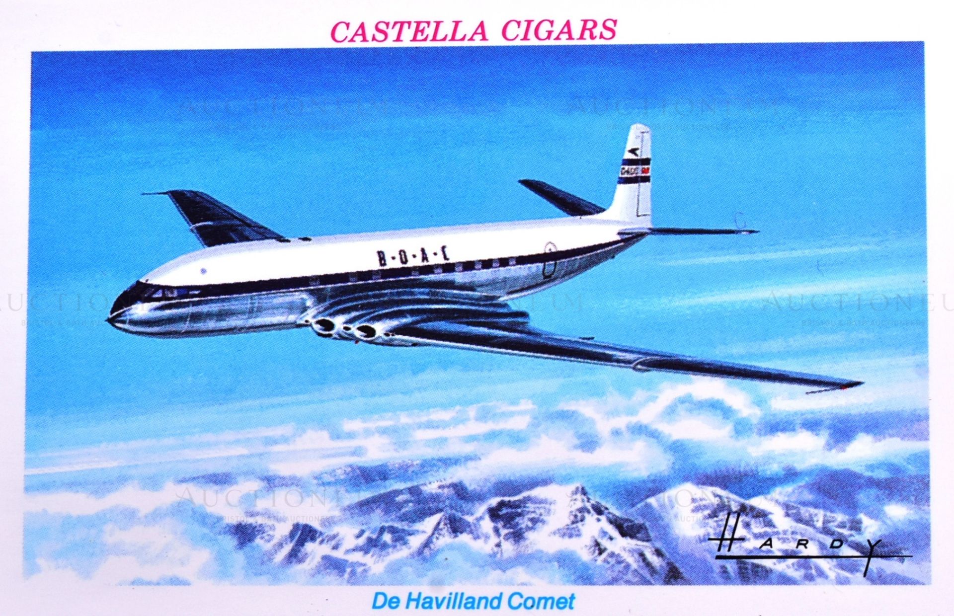 WILFRED HARDY - CASTELLA CIGARS - ORIGINAL ARTWORK - Image 5 of 6