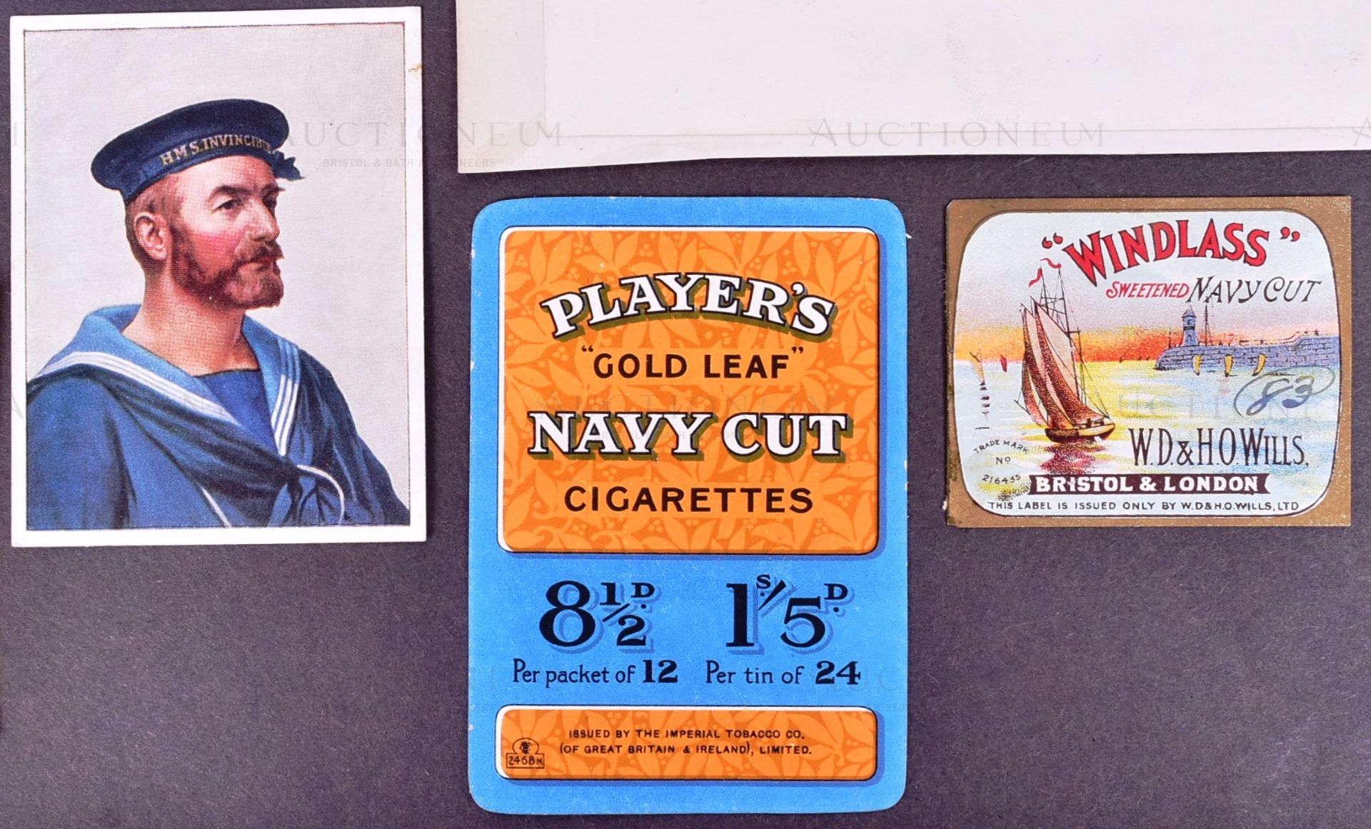 MARDON, SON & HALL - LATE 19TH / EARLY 20TH CENTURY CIGARETTE PACKET DESIGNS - Image 3 of 6