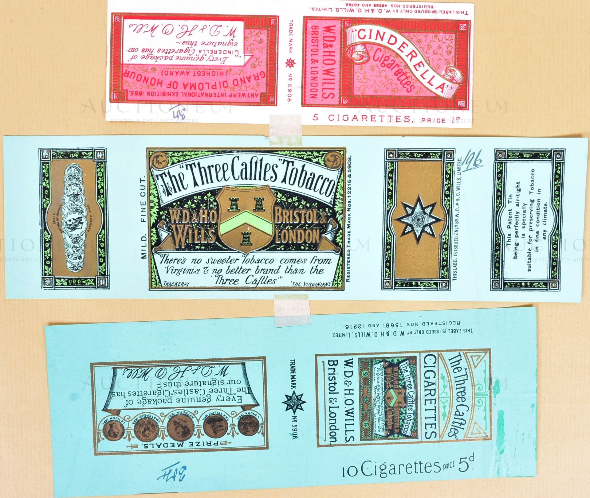 MARDON, SON & HALL - 19TH & 20TH CENTURY TOBACCO PACKET / LABEL DESIGNS - Image 5 of 5