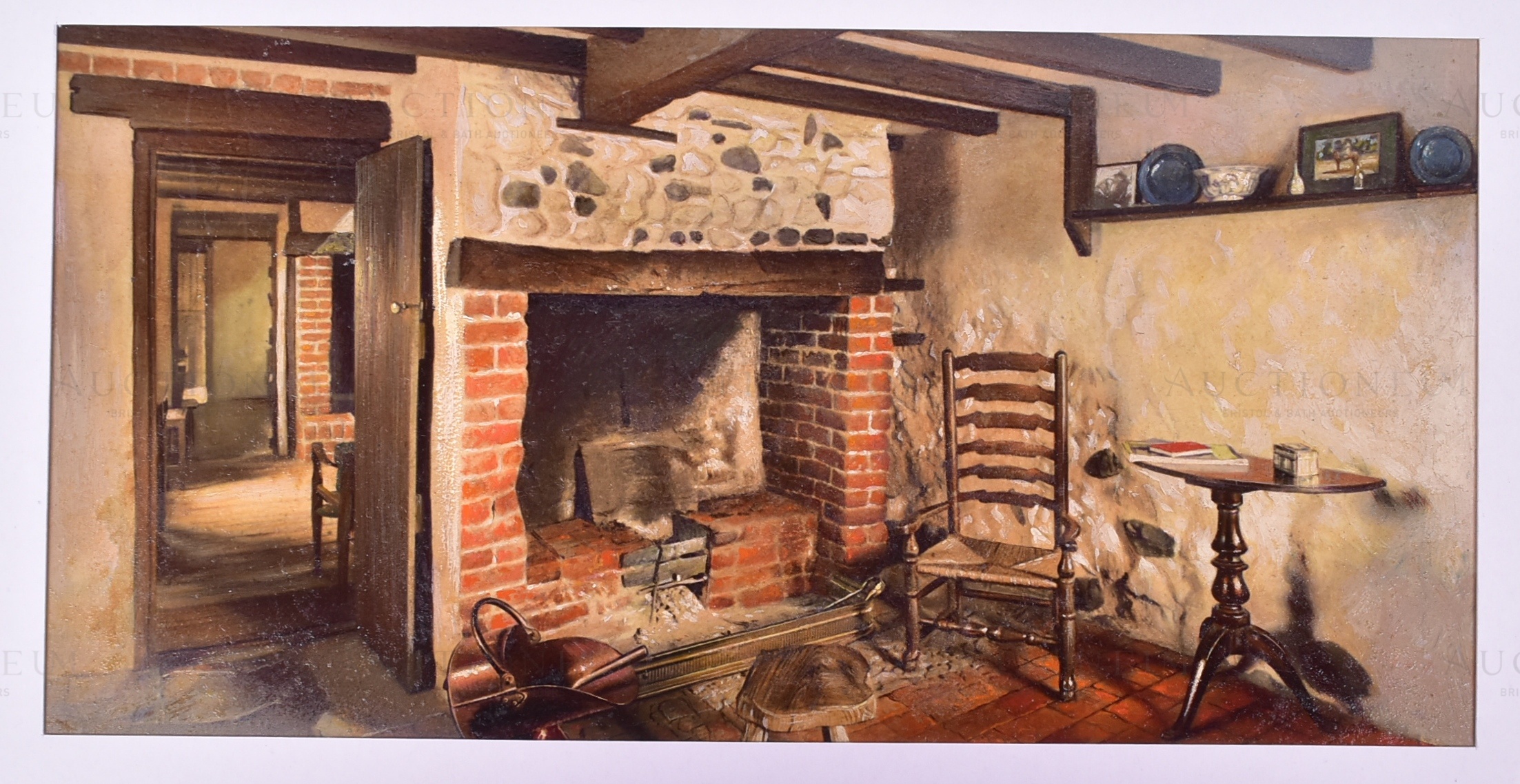 PLAYER'S - COTTAGE ARCHITECTURE (1946) - ORIGINAL ARTWORK - Image 3 of 5