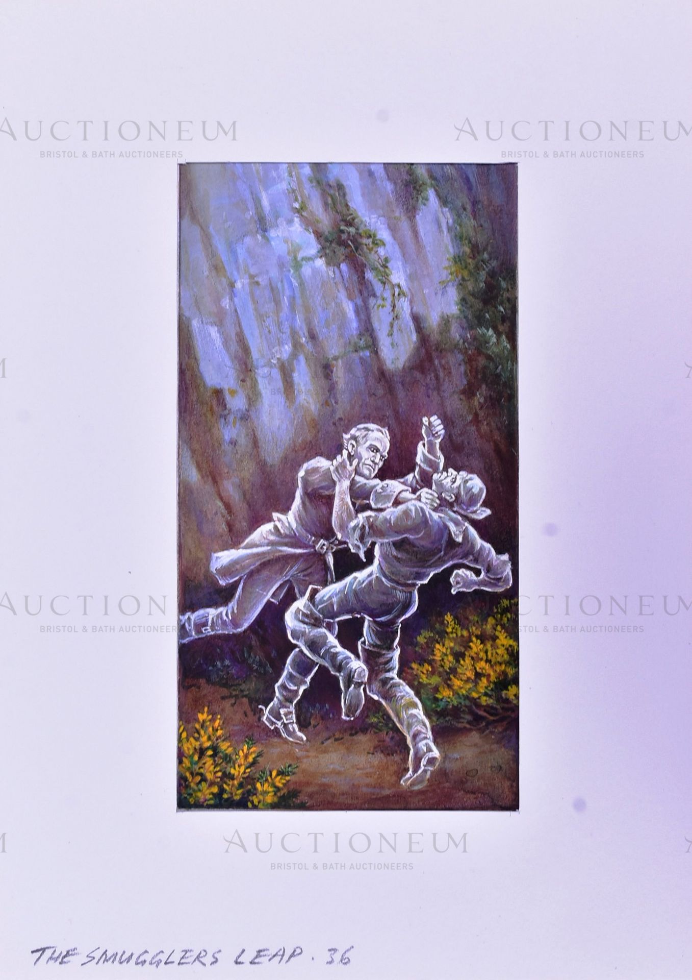 ALAN J BOWYER (1902 - 1986) - CIGARETTE CARD ORIGINAL ARTWORKS - Bild 2 aus 7