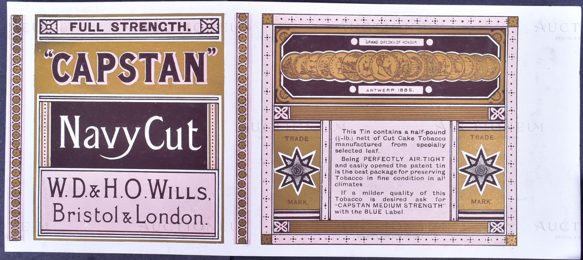 MARDON, SON & HALL - 19TH & 20TH CENTURY TOBACCO PACKET / LABEL DESIGNS - Image 4 of 7