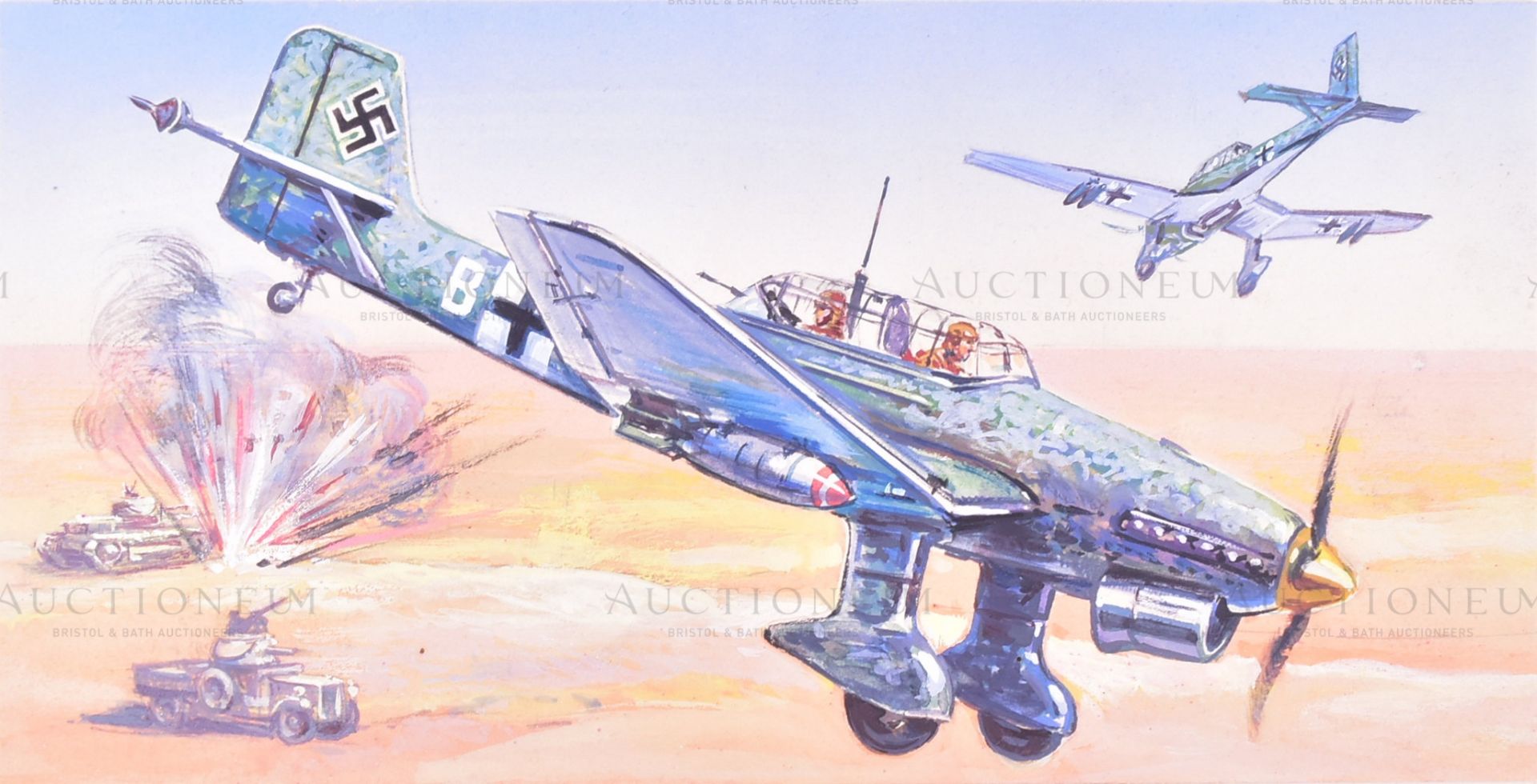 RICHARD WARD - MILITARY AIRCRAFT ARTWORKS - Image 2 of 5