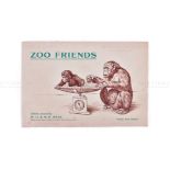 W.D. & H.O. WILLS - ZOO FRIENDS (1939) - ORIGINAL ALBUM ARTWORK