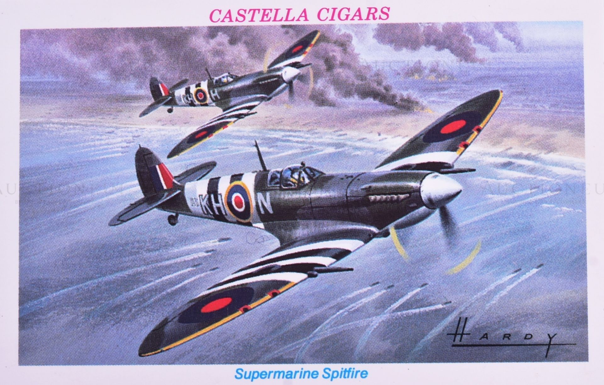 WILFRED HARDY - CASTELLA CIGARS - ORIGINAL ARTWORK - Image 5 of 6