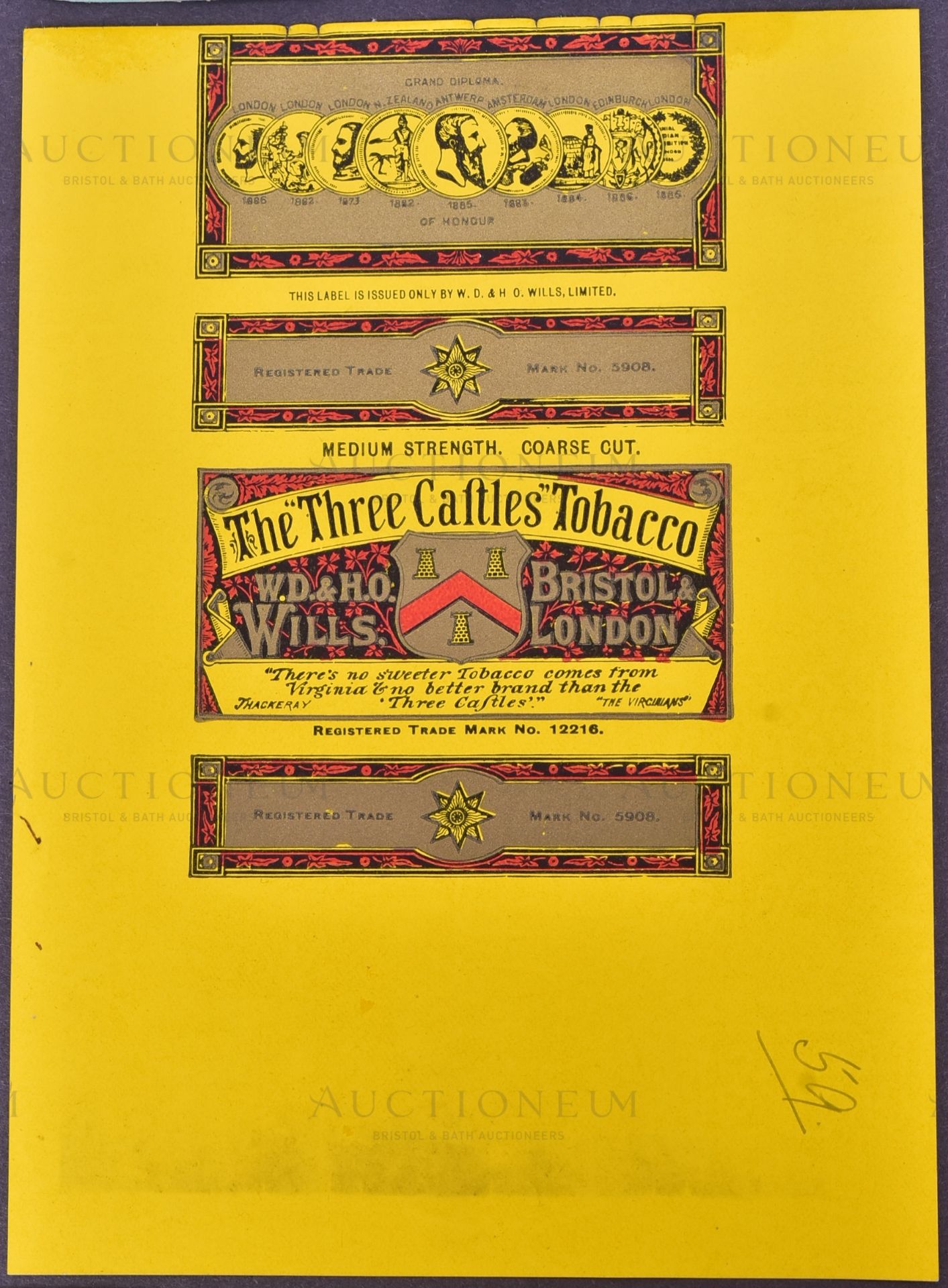 MARDON, SON & HALL - EARLY 20TH CENTURY CIGARETTE PACKET DESIGNS - Image 5 of 7
