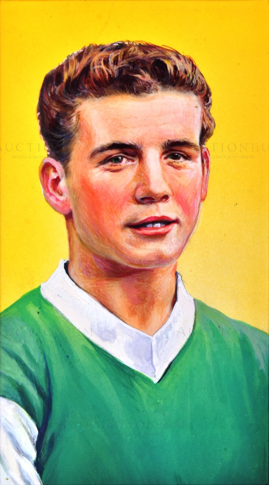 KELLOGG (1963) - INTERNATIONAL SOCCER STARS - ORIGINAL ARTWORK