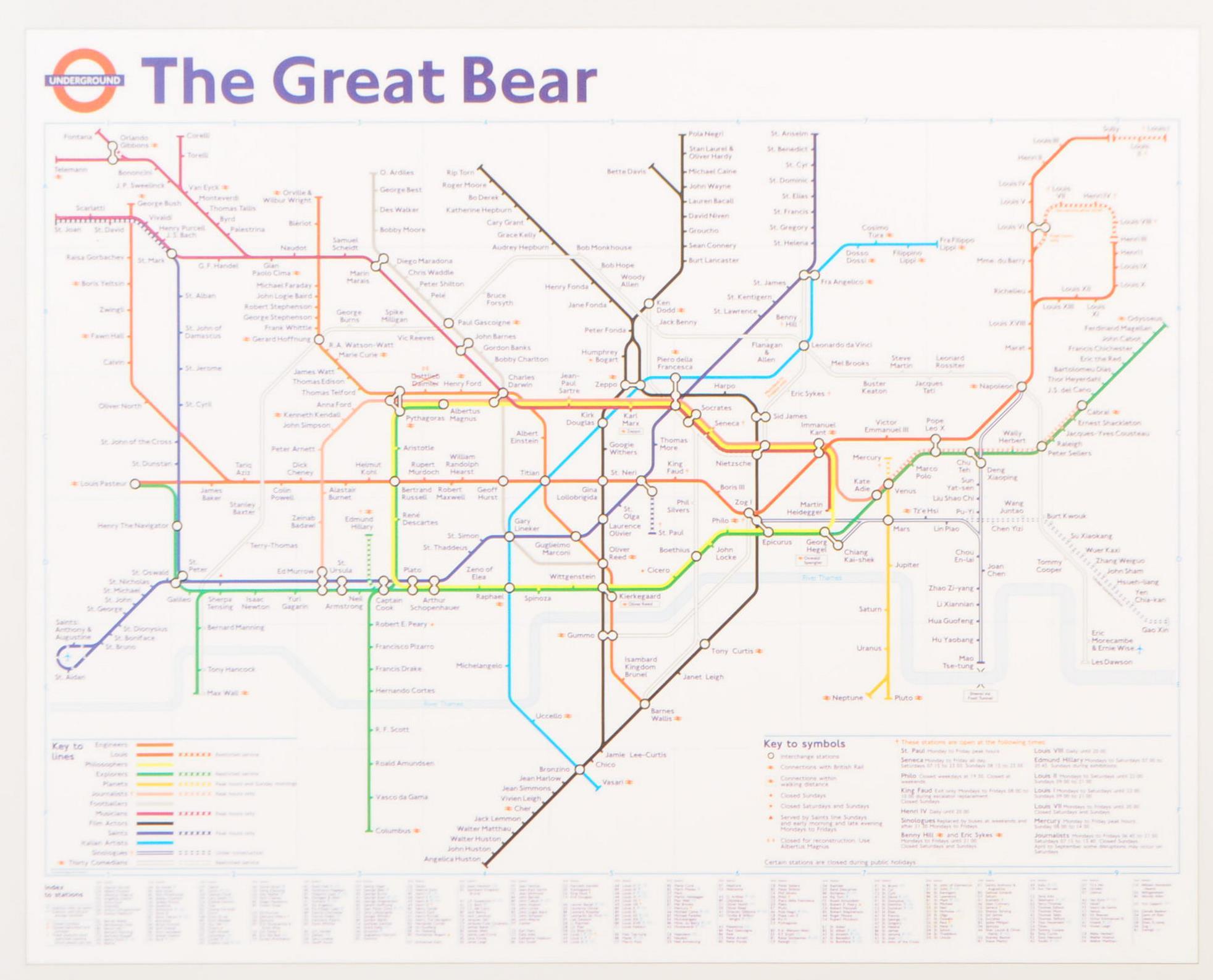 AFTER SIMON PATTERSON - THE GREAT BEAR - PRINT