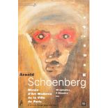 ARNOLD SCHOENBERG - REGARDS - EXHIBITION POSTER - 1995