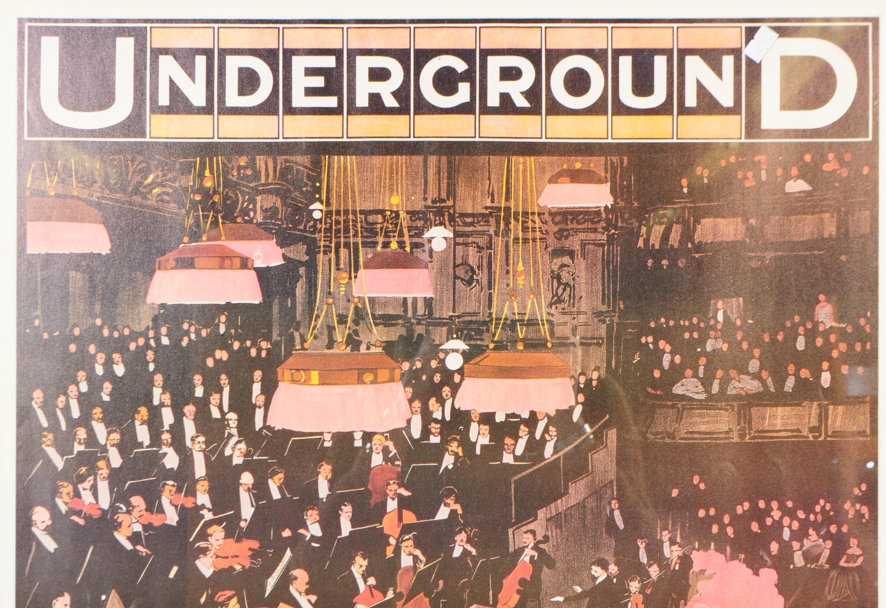 1980S FRED TAYLOR UNDERGROUND POSTER - Image 3 of 8