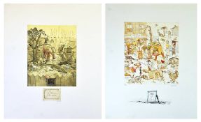 TWO CHRIS ORR LIMITED EDITION PRINTS -PETS OUT OF CONTROL