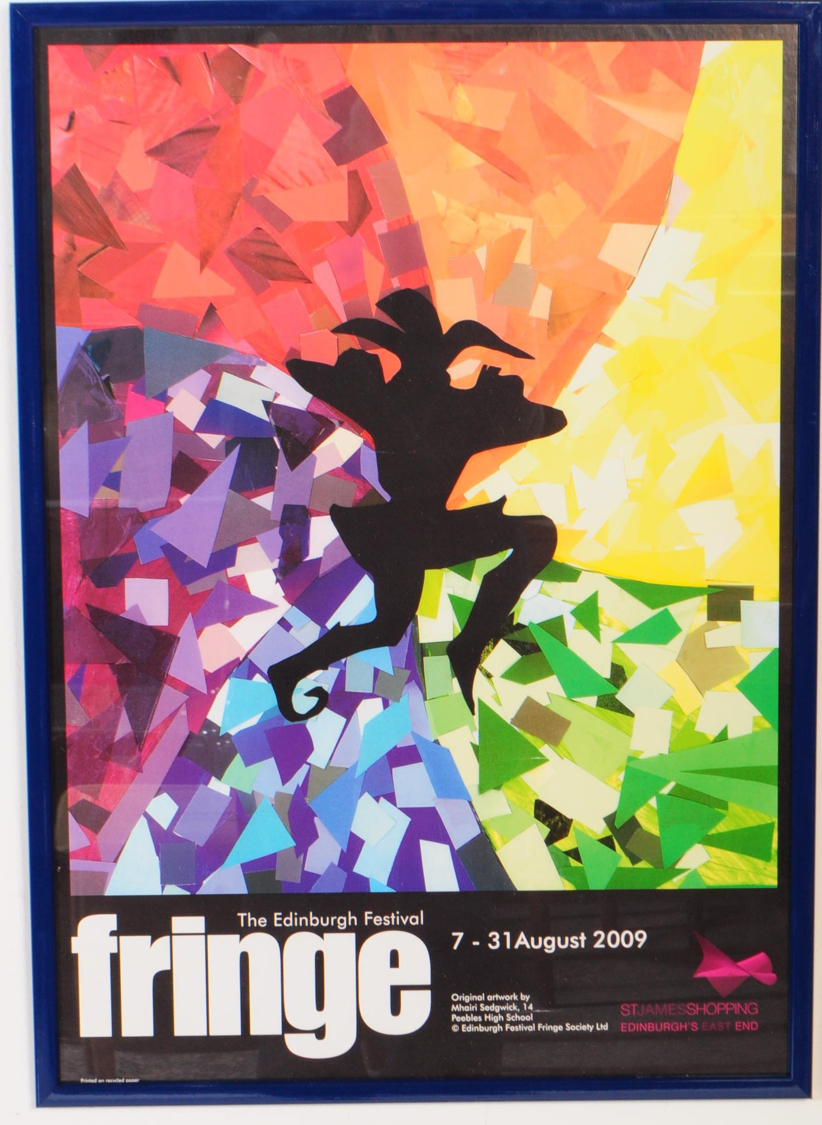 FOUR EDINBURGH FRINGE FESTIVAL POSTERS - 2006, 2007, 2008 & 2009 - Image 2 of 20