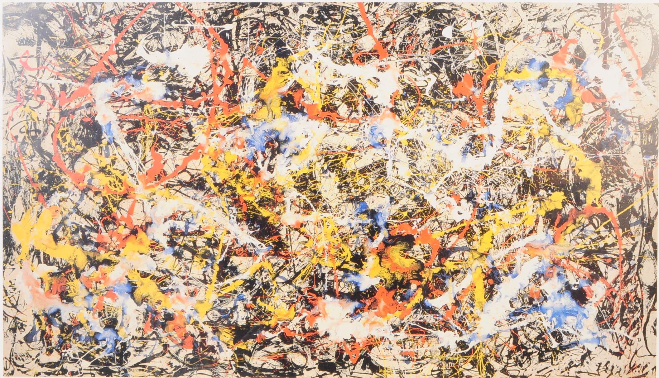 1988 JACKSON POLLOCK ALBRIGHT-KNOX GALLERY POSTER - Image 3 of 8