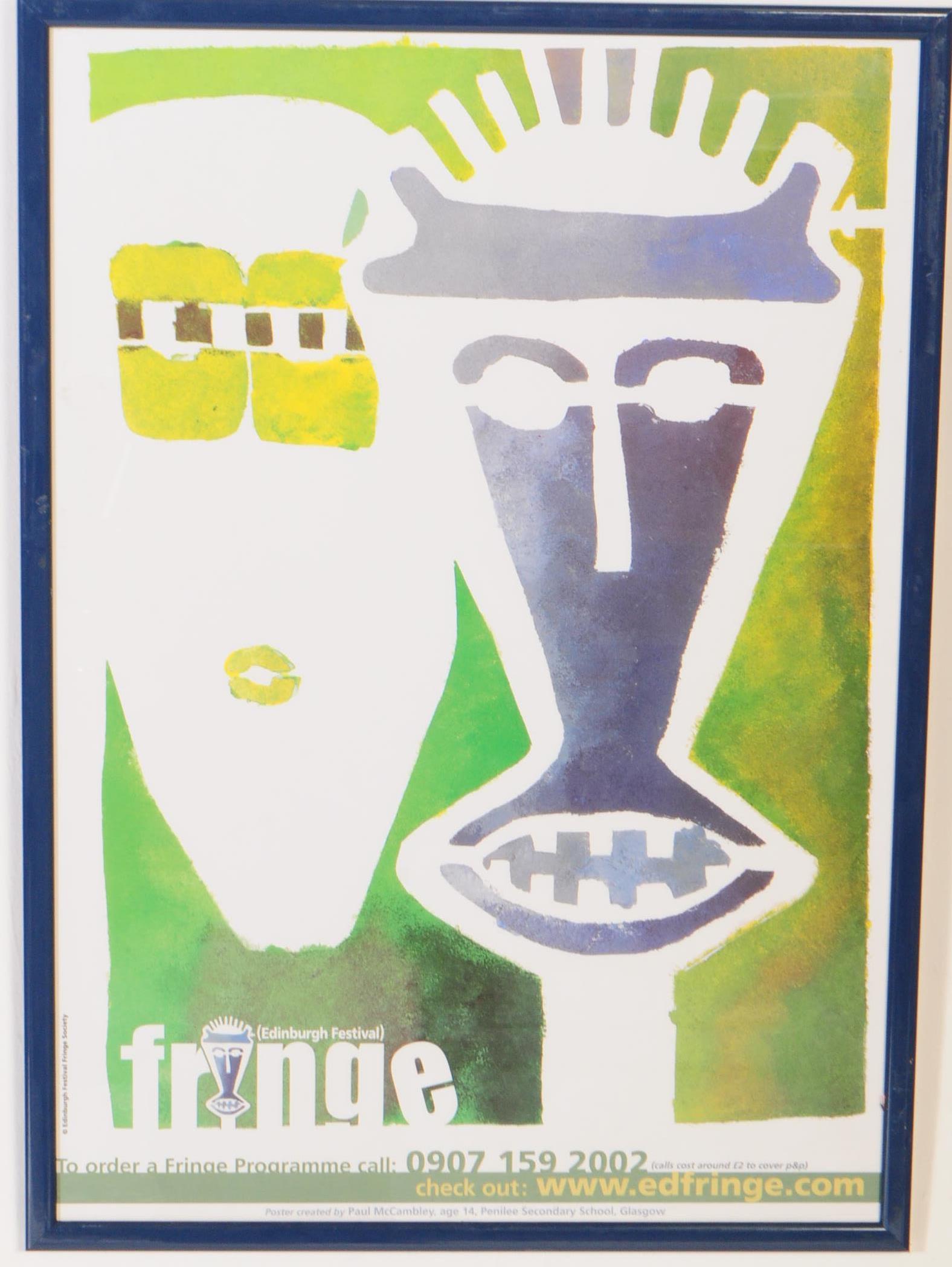 FOUR EDINBURGH FRINGE FESTIVAL POSTERS - 1995-2002 - Image 2 of 20