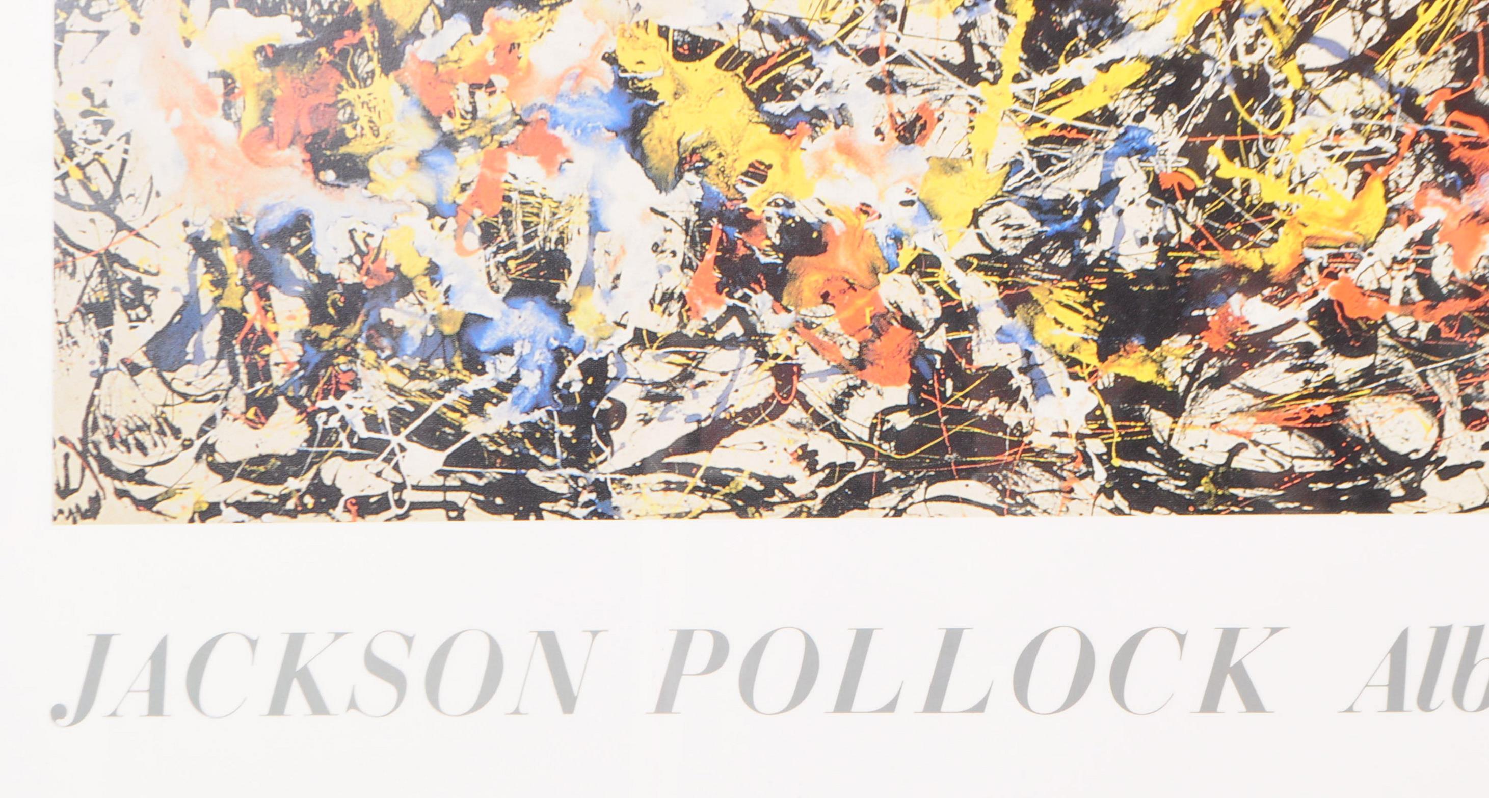 1988 JACKSON POLLOCK ALBRIGHT-KNOX GALLERY POSTER - Image 5 of 8