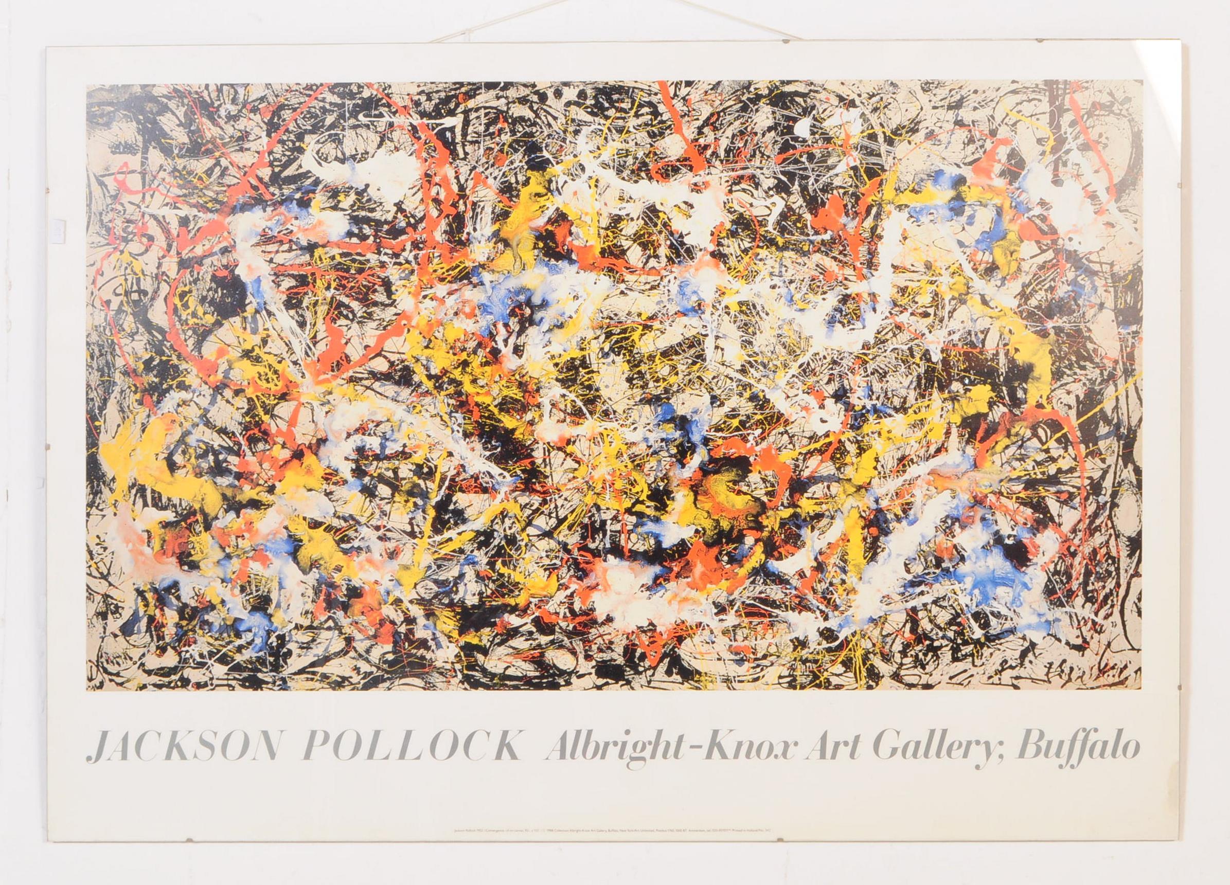 1988 JACKSON POLLOCK ALBRIGHT-KNOX GALLERY POSTER - Image 2 of 8