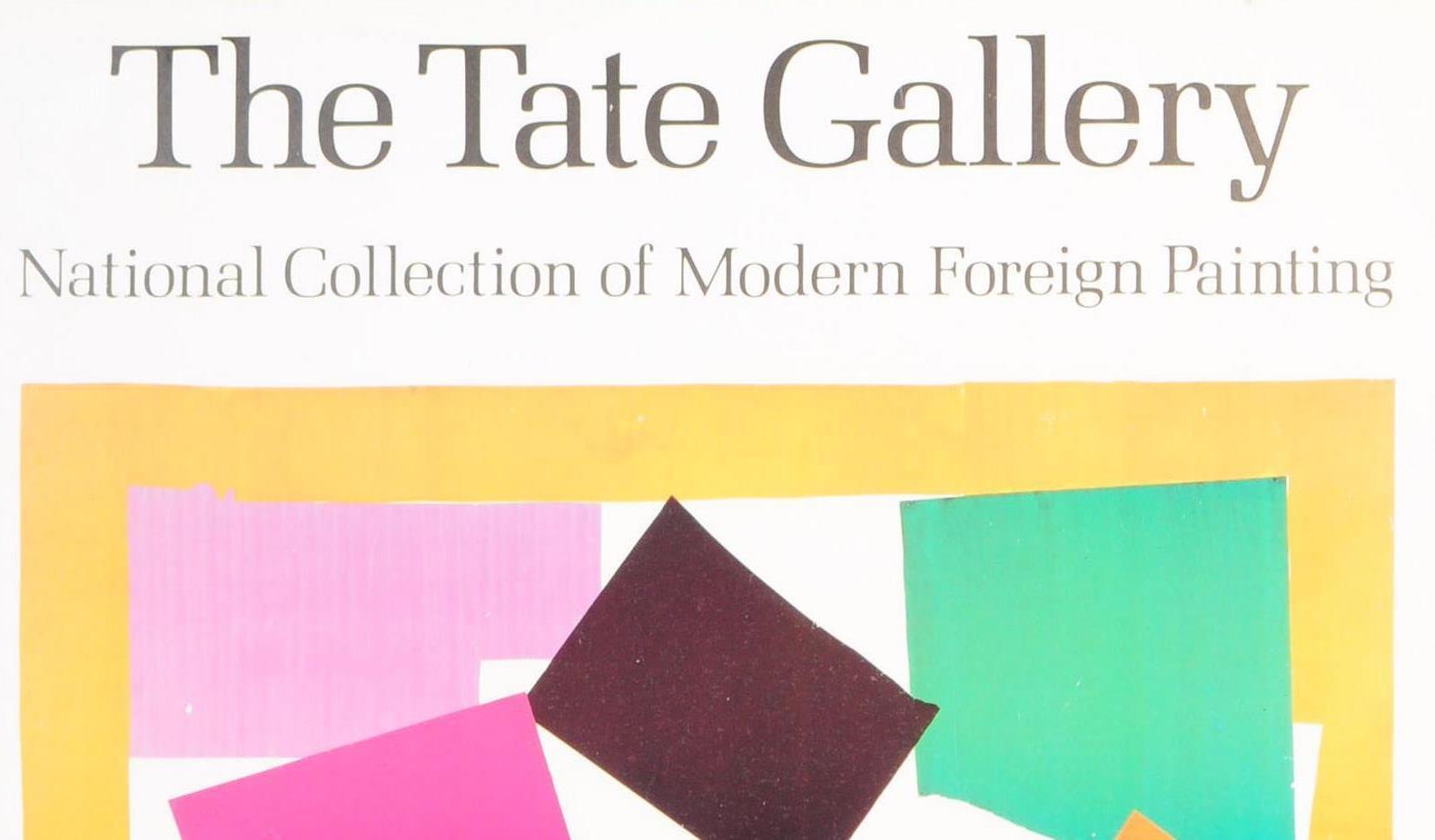 1987 HENRI MATISSE THE SNAIL TATE GALLERY EXHIBITION POSTER - Image 4 of 6