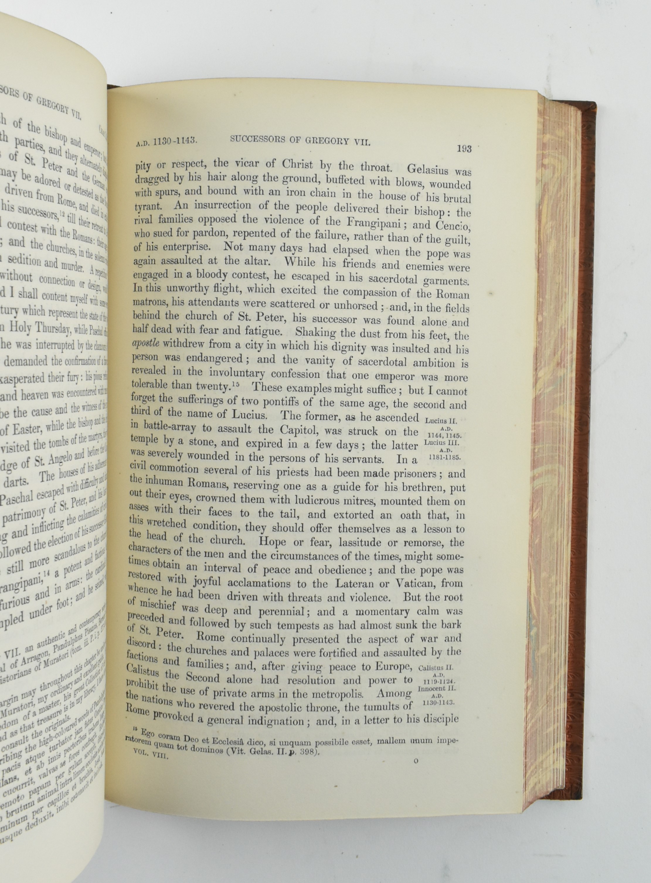 GIBBON, EDWARD. 1862 8VOL DECLINE AND FALL OF THE ROMAN EMPIRE - Bild 7 aus 8