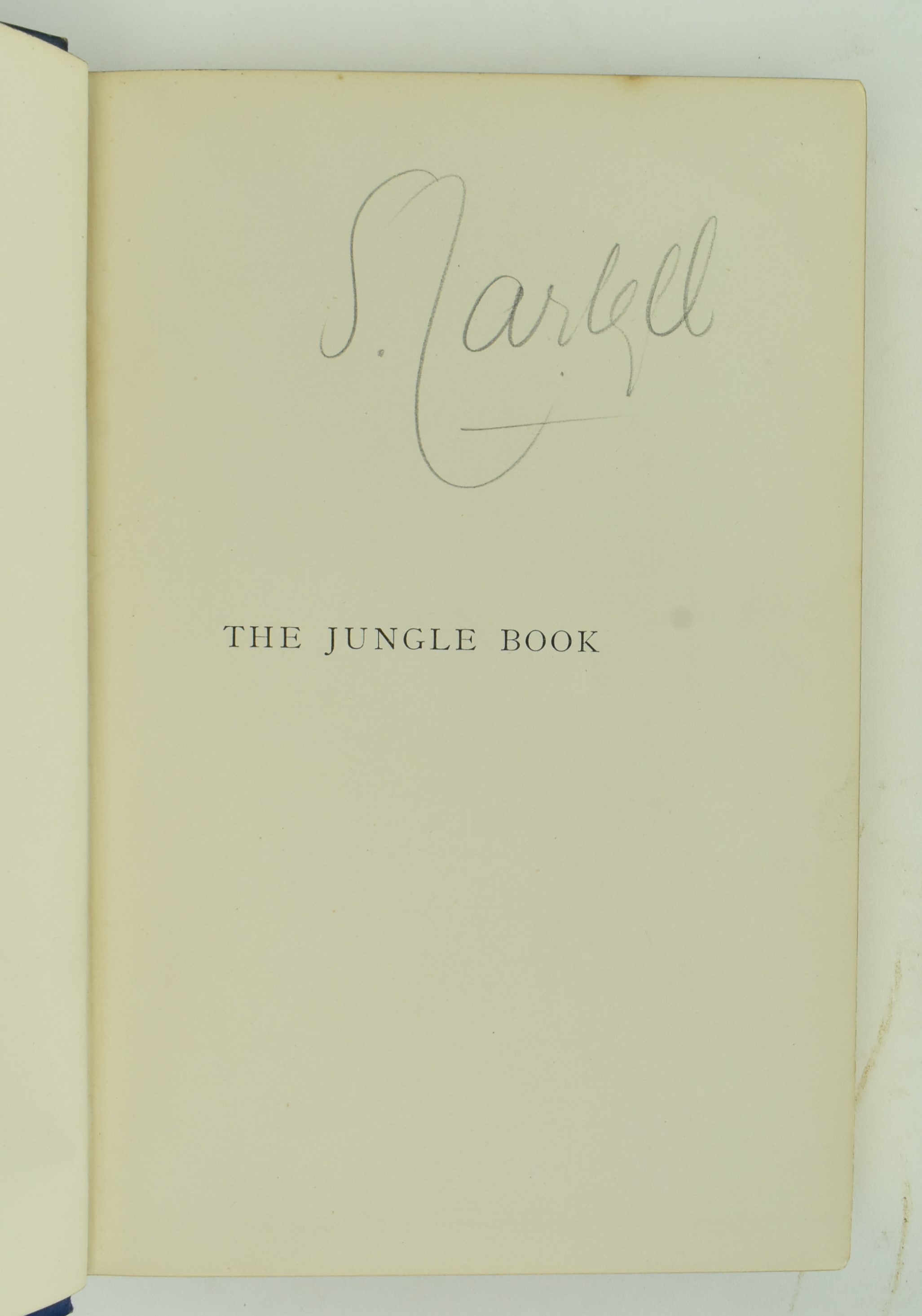 KIPLING, RUDYARD. THE JUNGLE BOOK FIRST ED, SECOND IMPRESSION - Image 2 of 8