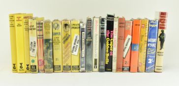 MODERN FICTION & THRILLERS. COLLECTION OF 21 FIRST ED BOOKS