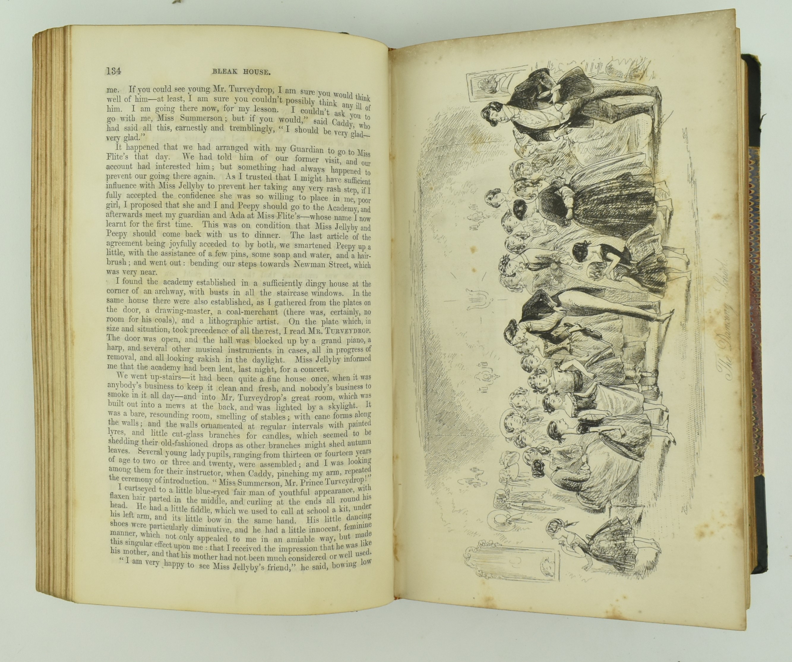 DICKENS, CHARLES. BLEAK HOUSE FIRST EDITION BOUND FROM PARTS - Image 5 of 8