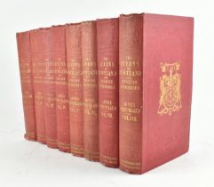 STRICKLAND, AGNES. THE QUEENS OF SCOTLAND IN EIGHT VOLUMES