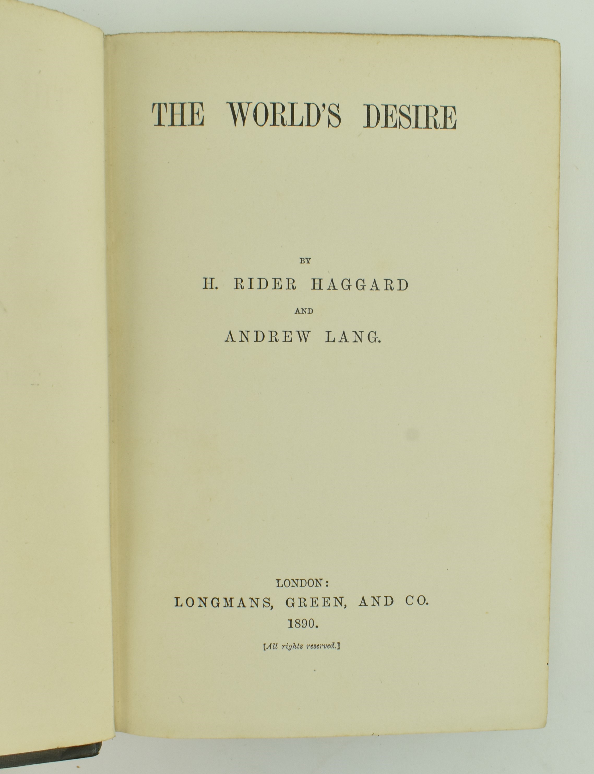 RIDER HAGGARD, H. COLLECTION OF FIRST EDS & LATER IMPRESSIONS - Bild 12 aus 13