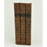 HAYLEY, WILLIAM. 1803 LIFE OF COWPER IN THREE VOLUMES