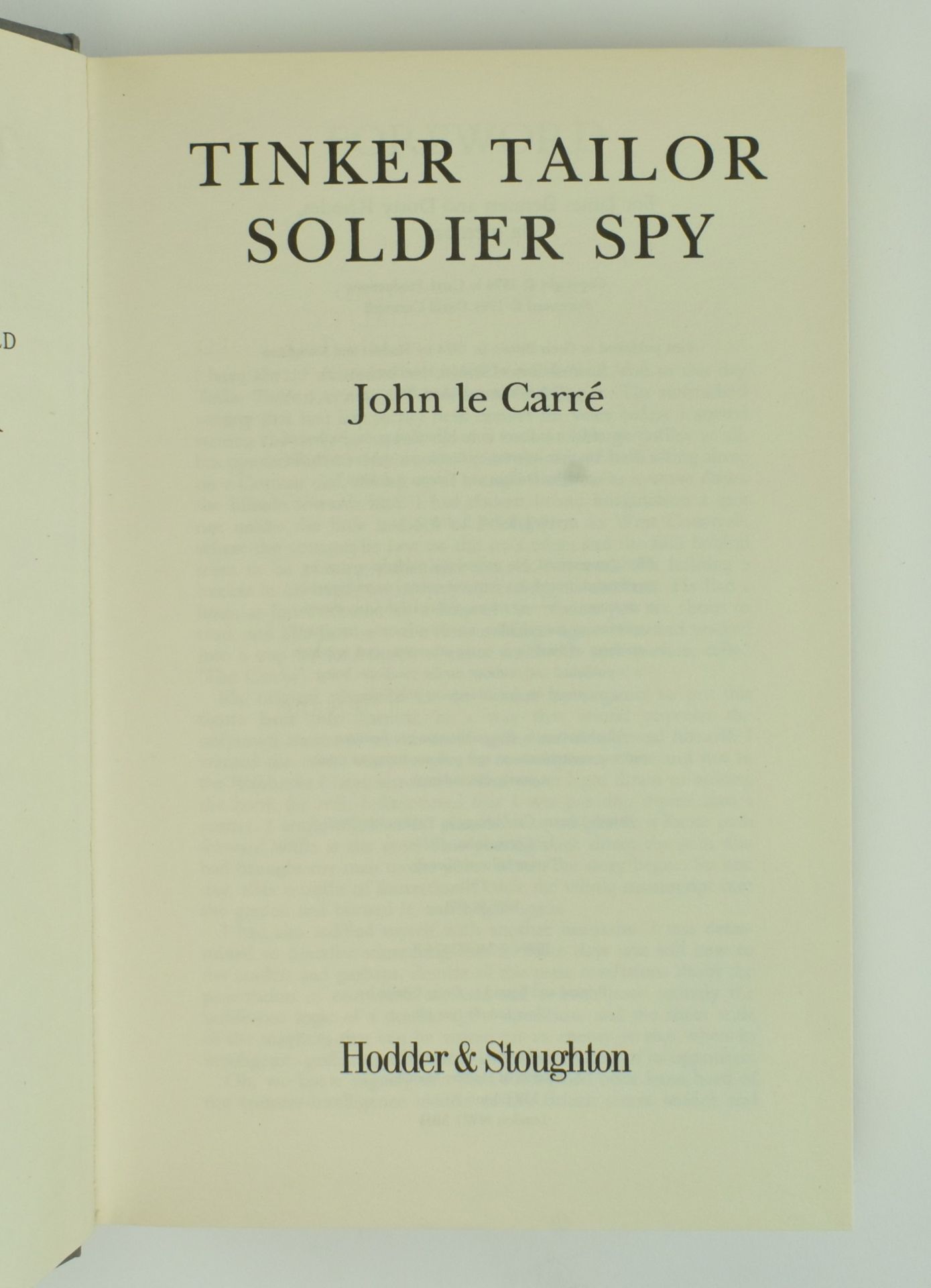 LE CARRE, JOHN. COLLECTION OF TWELVE MODERN FIRST EDITIONS - Image 5 of 12