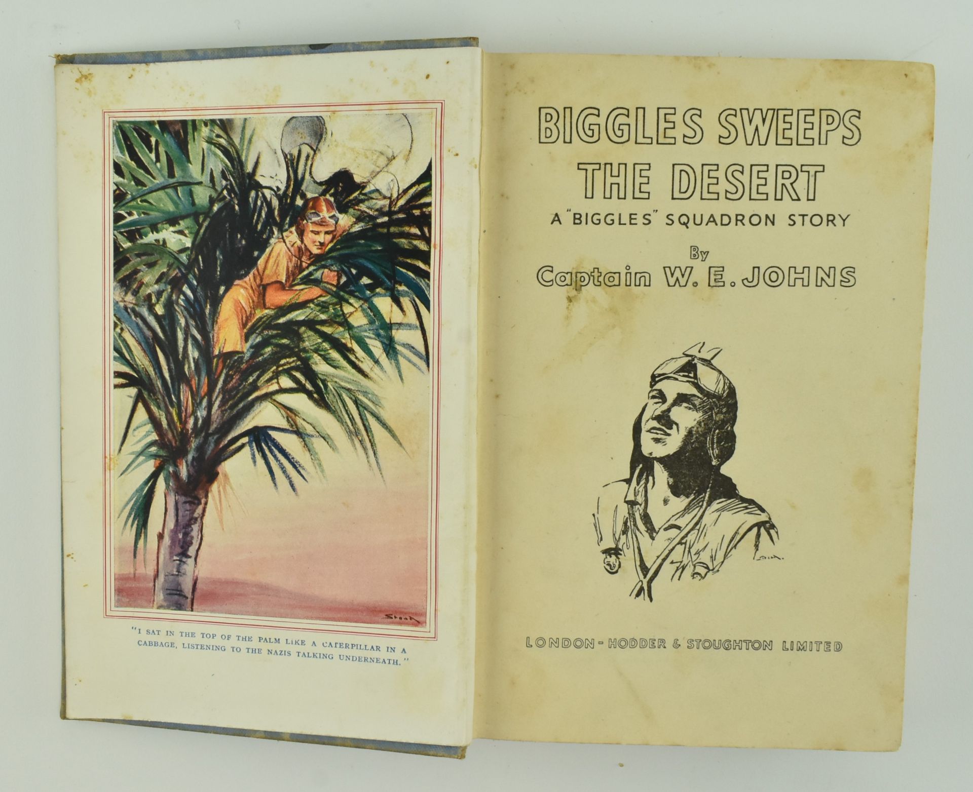 JOHNS, W. E. COLLECTION OF FIVE BIGGLES FIRST & EARLY EDITIONS - Image 11 of 13