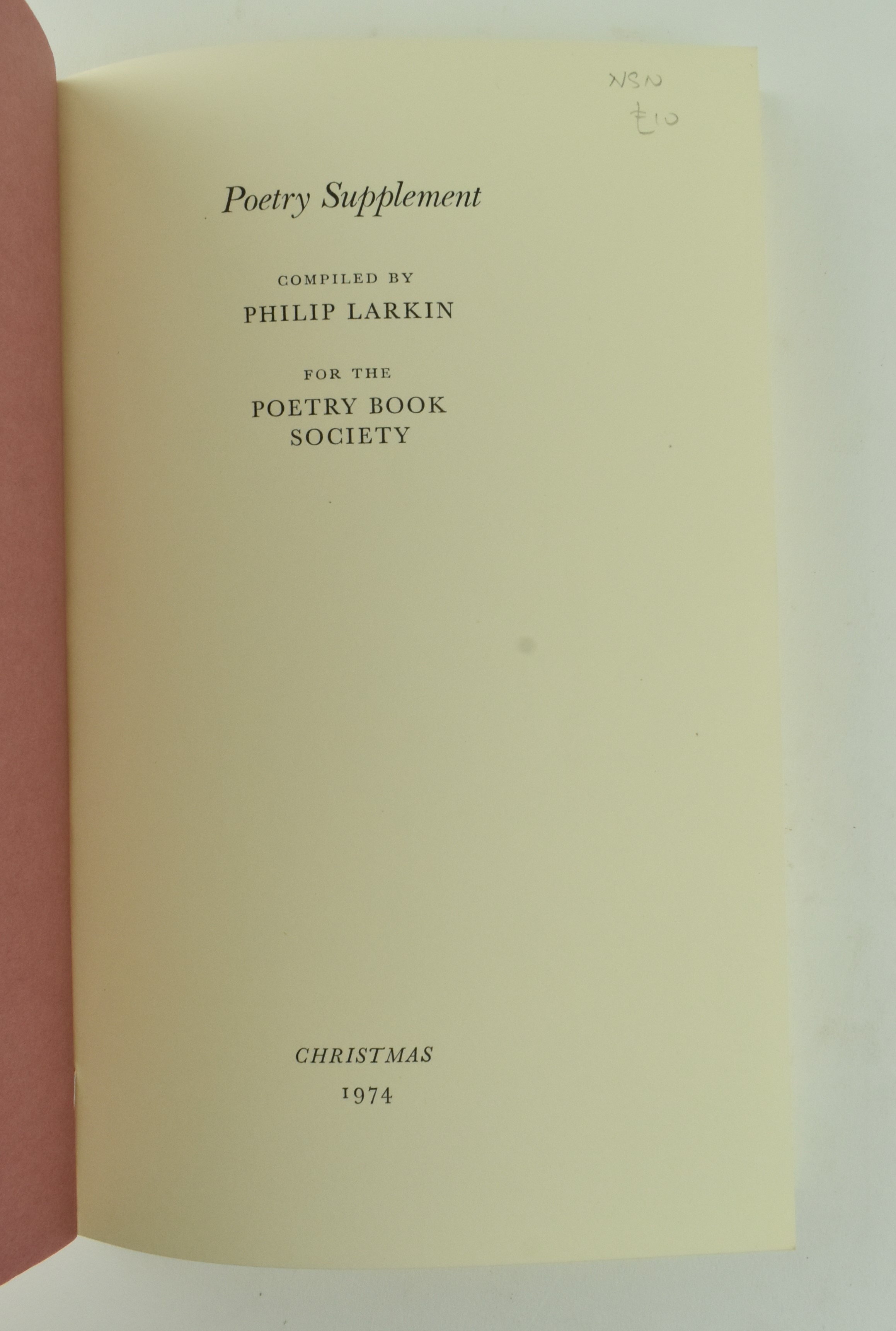 MODERN FIRST EDITIONS. COLLCECTION OF POETRY & NON-FICTION - Image 11 of 14