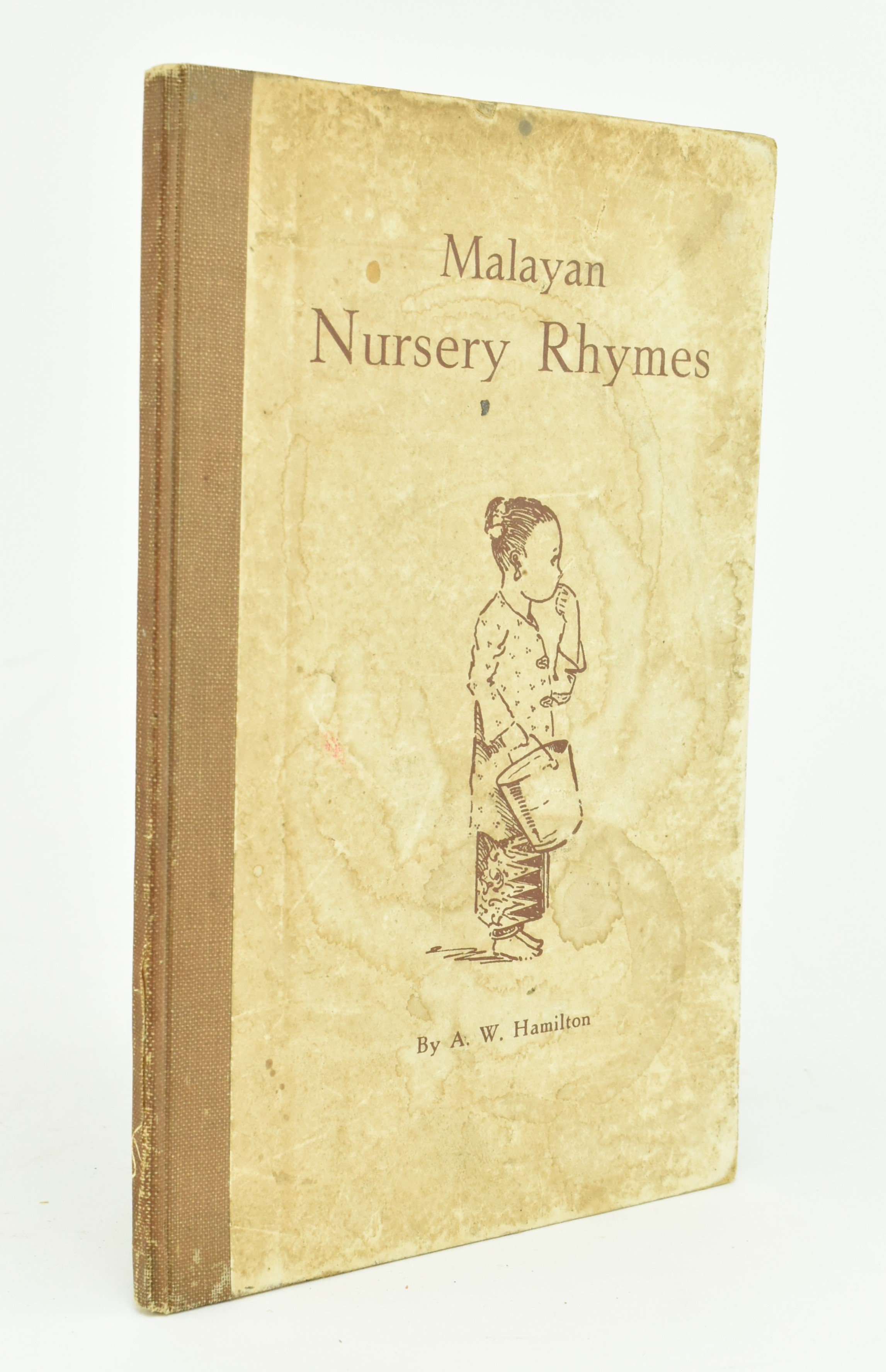 MALAYAN NURSERY RHYMES BY A. W. HAMILTON - SCARCE BOOK