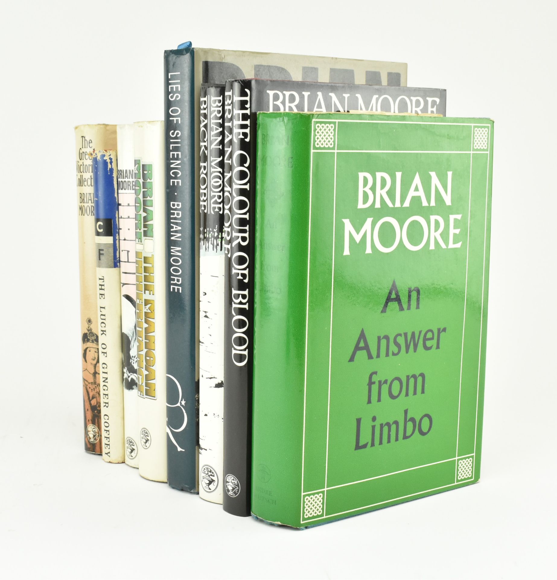 MOORE, BRIAN. COLLECTION OF MODERN FIRST EDITIONS IN DW - Image 2 of 13