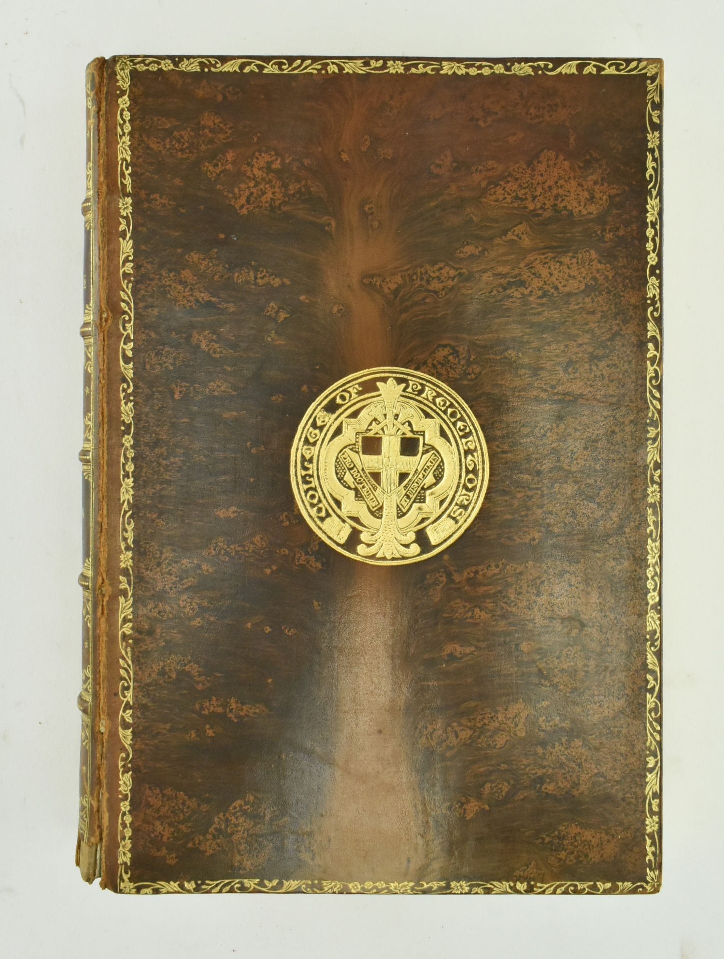 BINDINGS. COLLECTION OF VICTORIAN & LATER LEATHER BINDINGS - Image 6 of 9