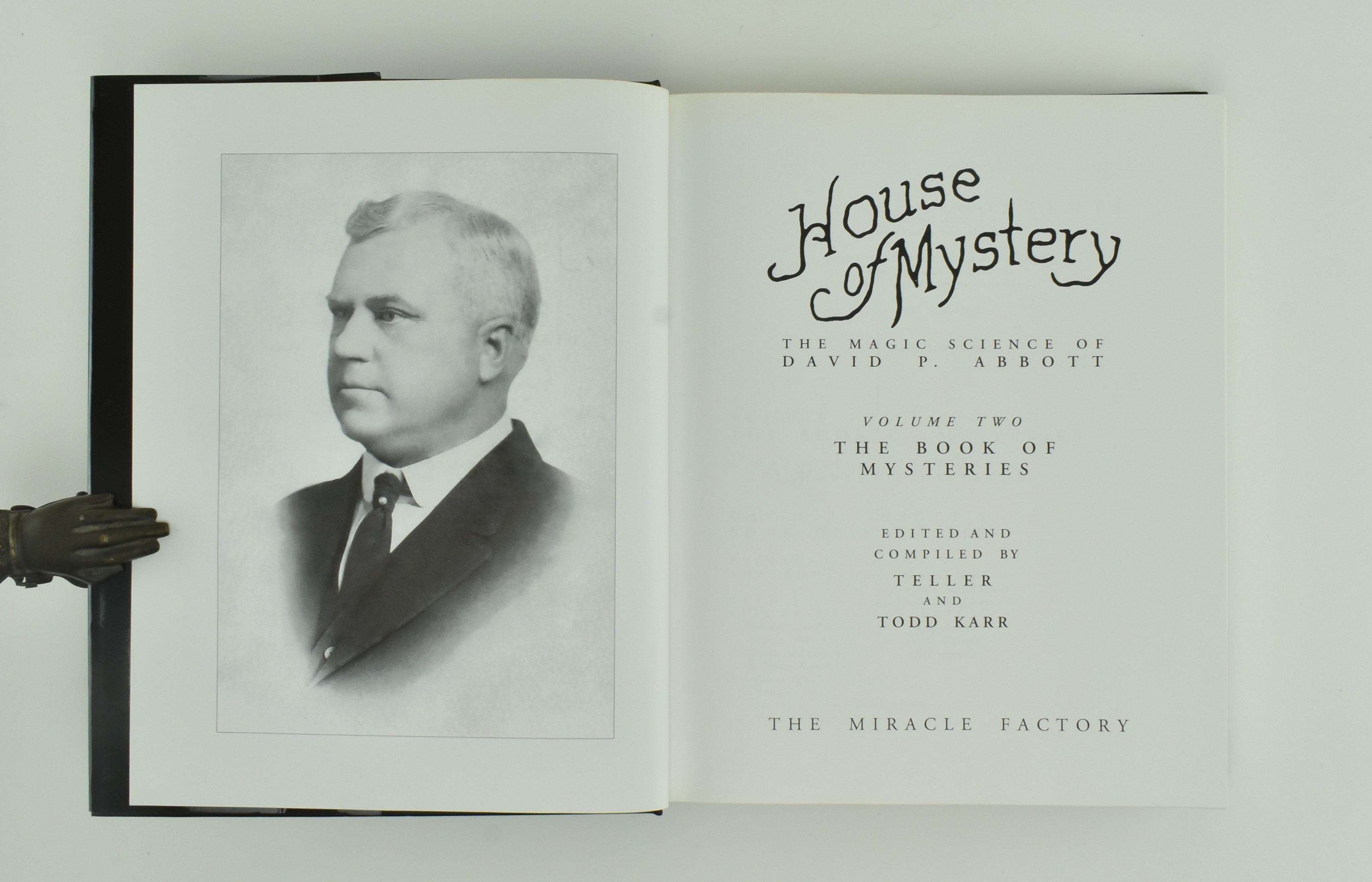 SIGNED HOUSE OF MYSTERY - MAGIC SCIENCE OF DAVID P. ABBOTT - Image 8 of 11