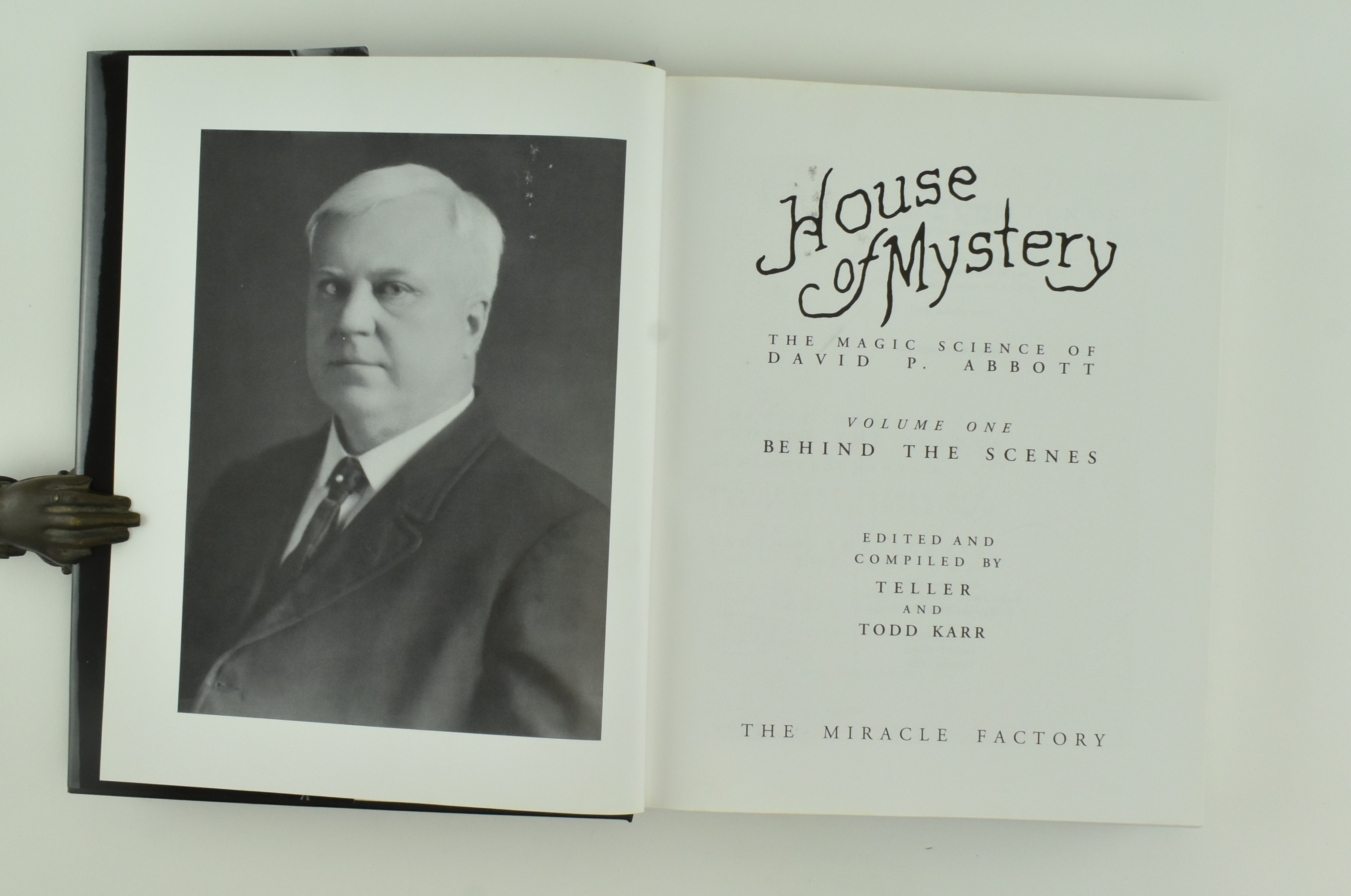 SIGNED HOUSE OF MYSTERY - MAGIC SCIENCE OF DAVID P. ABBOTT - Image 4 of 11