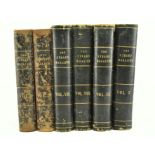1891-1895 SIX VOLUMES OF THE STRAND MAGAZINE BOUND IN LEATHER
