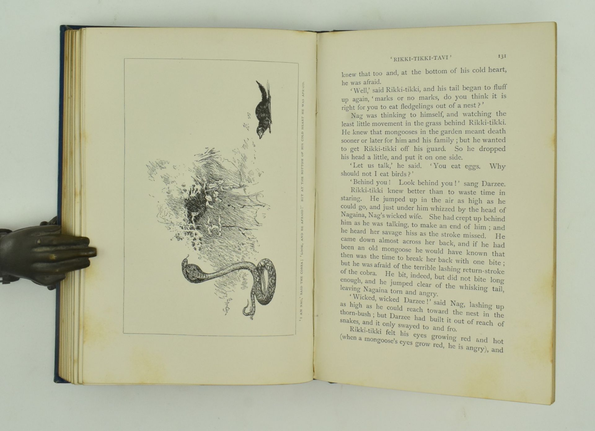 KIPLING, RUDYARD. THE JUNGLE BOOK FIRST ED, SECOND IMPRESSION - Image 7 of 8