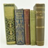 COLLECTION OF VICTORIAN & LATER DECORATIVE CLOTH BINDINGS