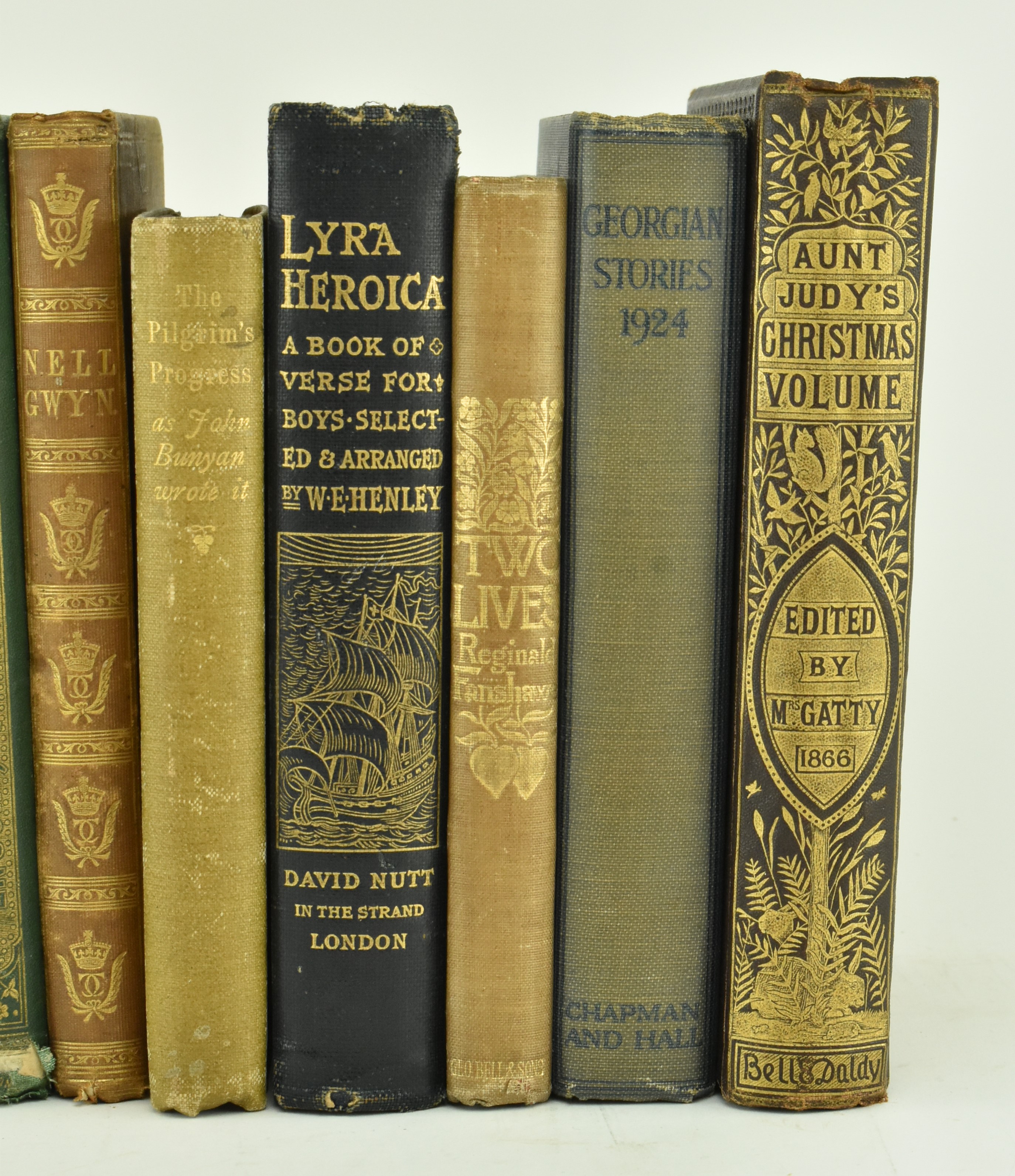 VICTORIAN BINDINGS. COLLECTION OF 10 BOOKS, MAJ. ILLUSTRATED - Bild 3 aus 12