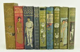 NINE LATE VICTORIAN & EDWARDIAN DECORATIVE CHILDREN'S BOOKS